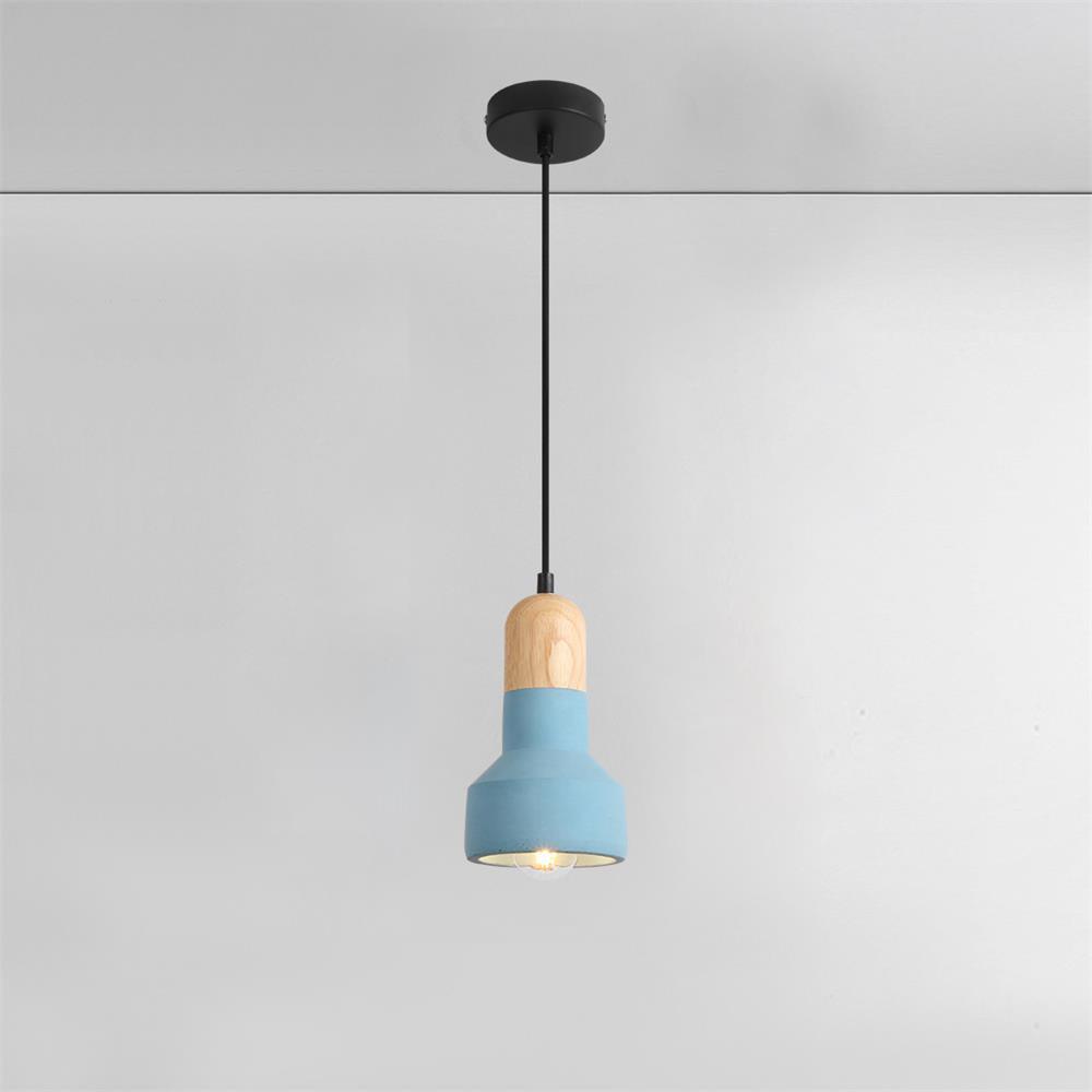 Trio Rustic Wood Pendant Light - Blowlighting