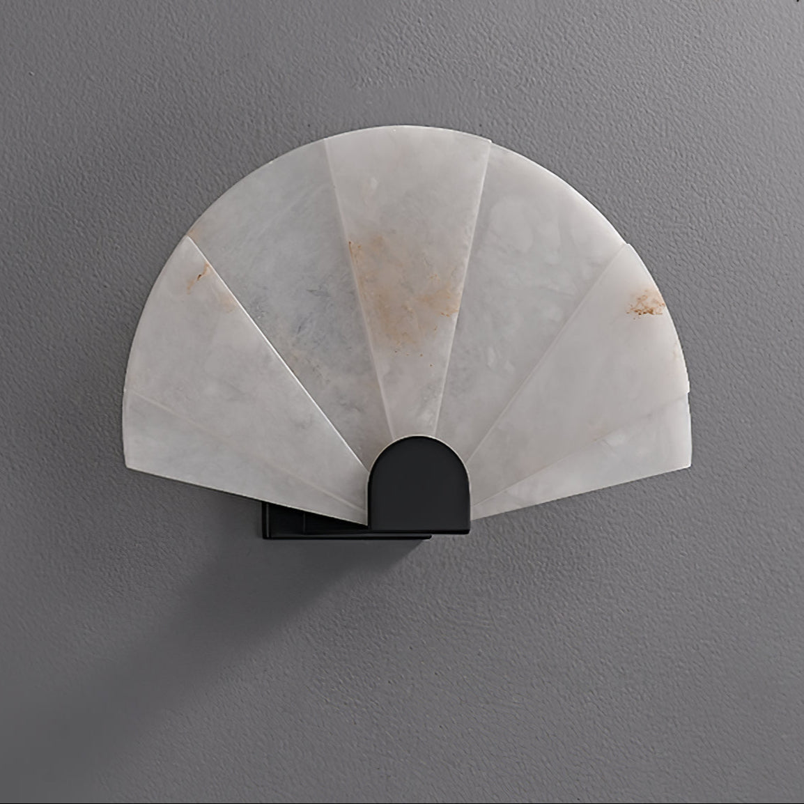 Aurelia Minimalist Alabaster Wall Light - Blowlighting