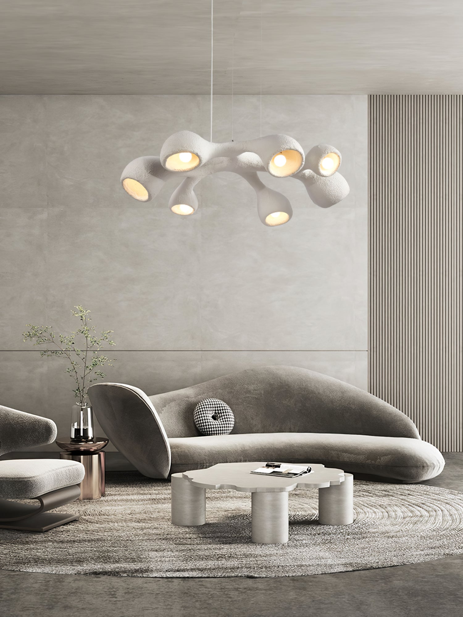 Wave Modern Polystyrene Pendant Light - Blowlighting