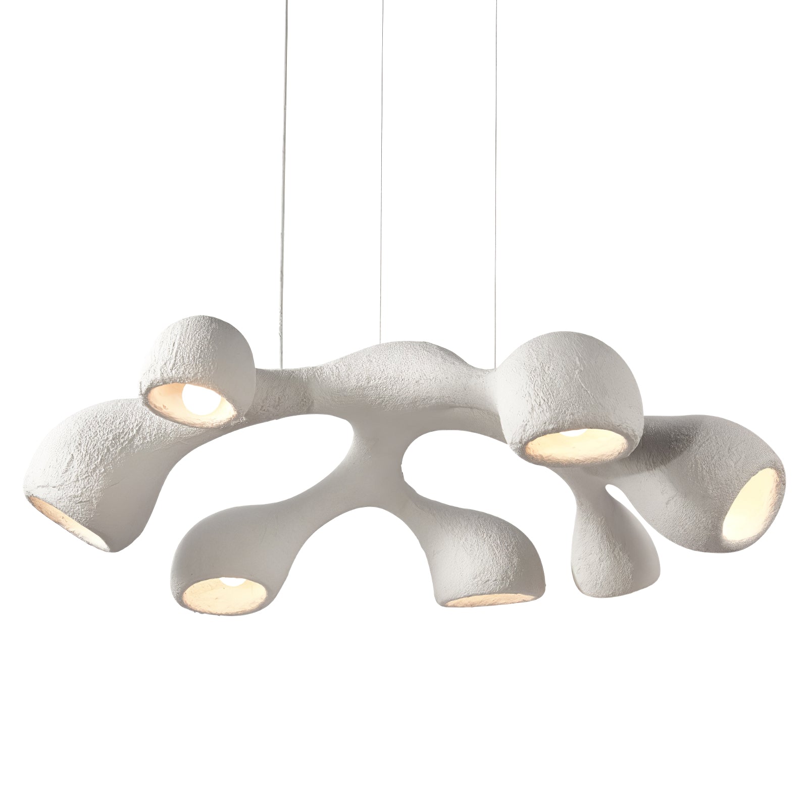 Wave Modern Polystyrene Pendant Light - Blowlighting