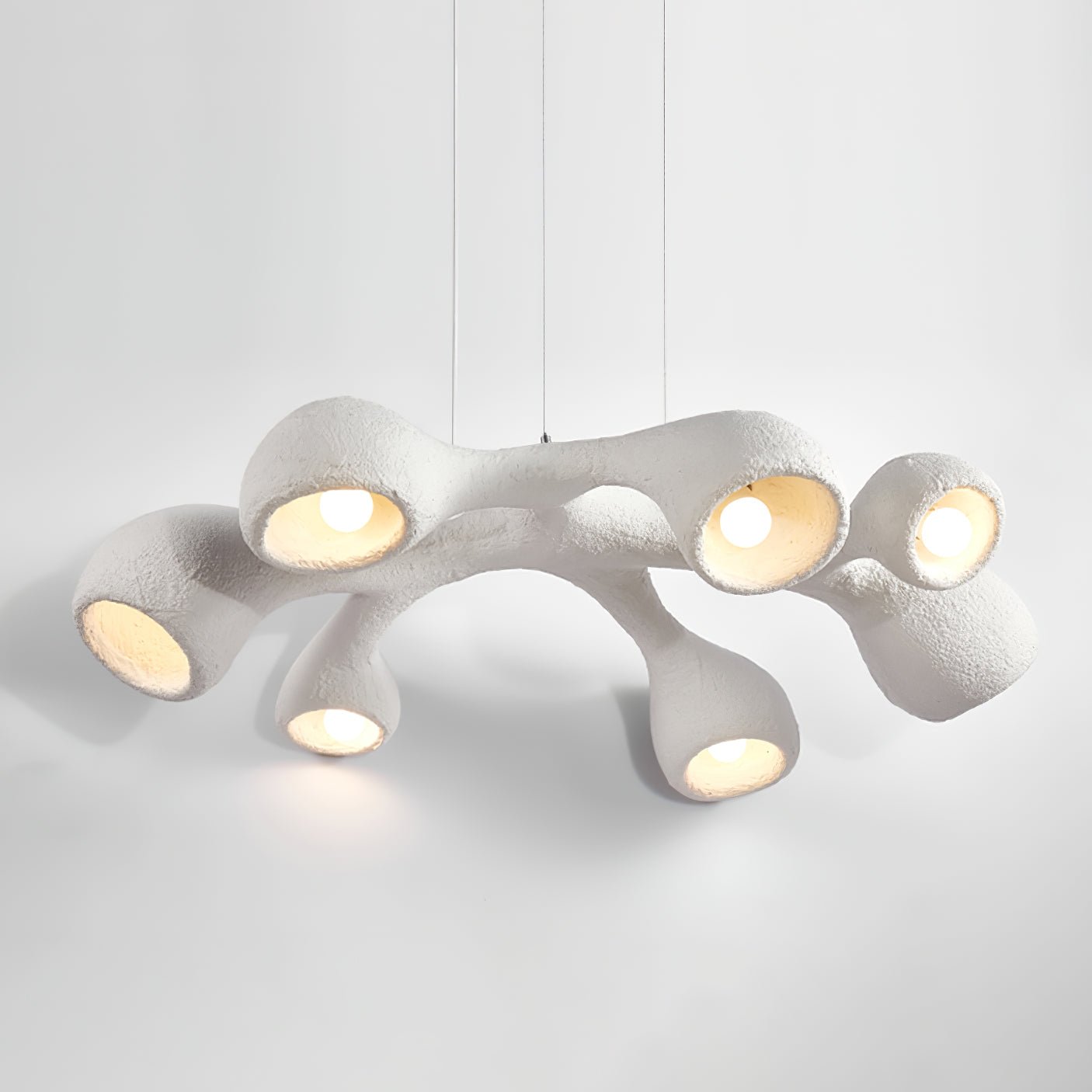 Wave Modern Polystyrene Pendant Light - Blowlighting