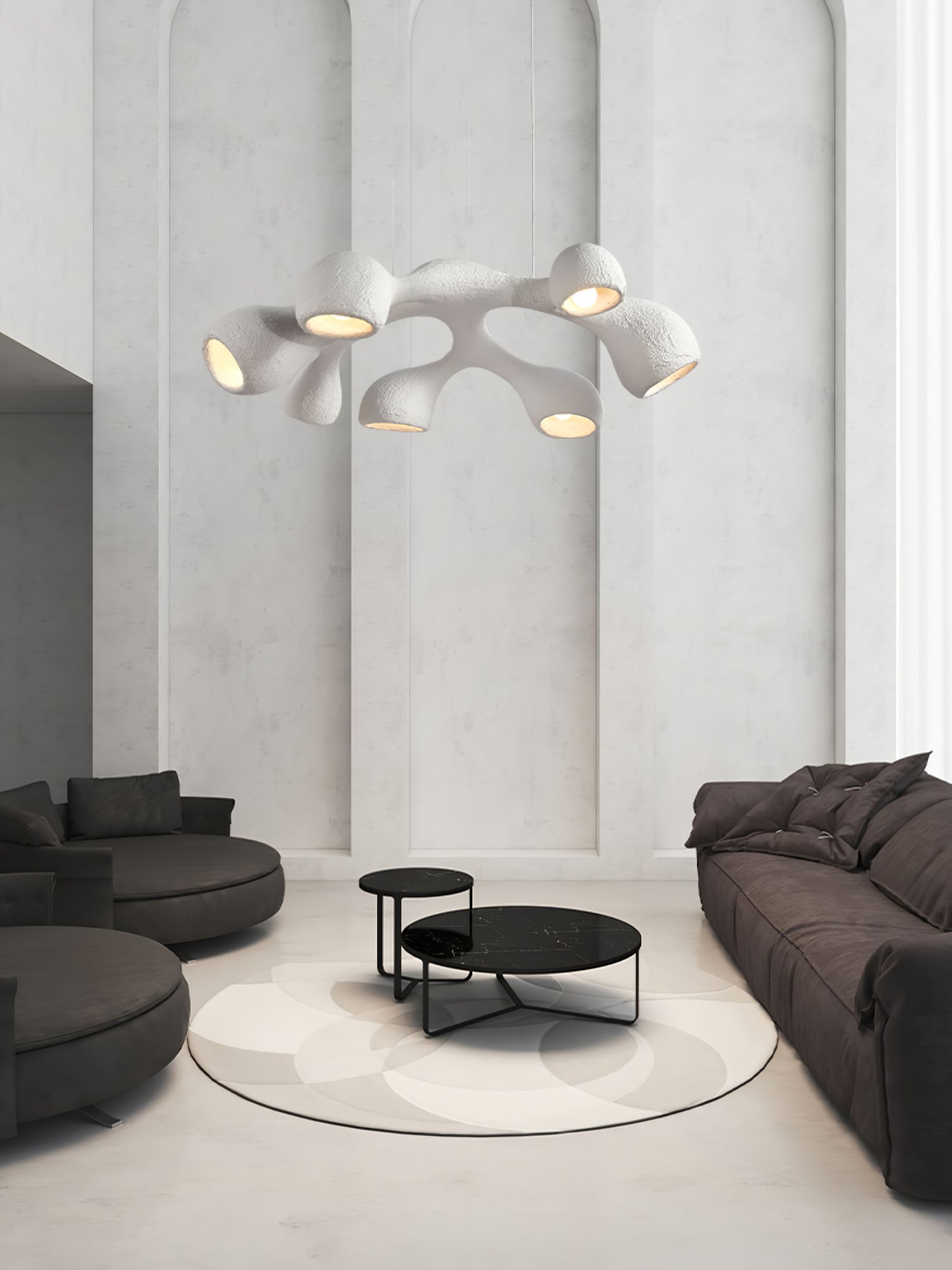 Wave Modern Polystyrene Pendant Light - Blowlighting