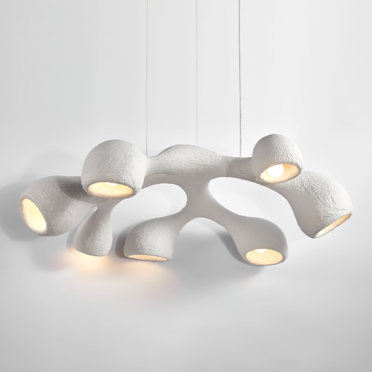Wave Modern Polystyrene Pendant Light - Blowlighting