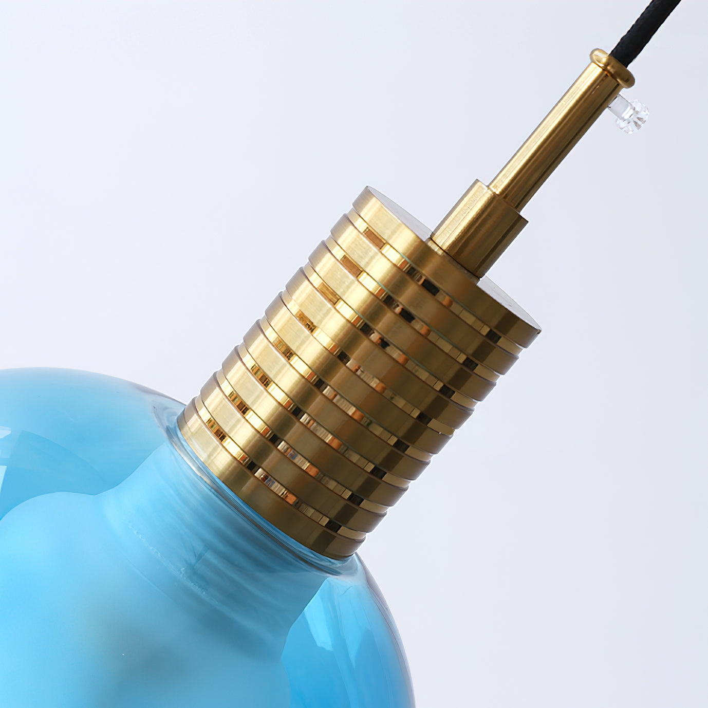 Niche Art Deco Glass Pendant Light