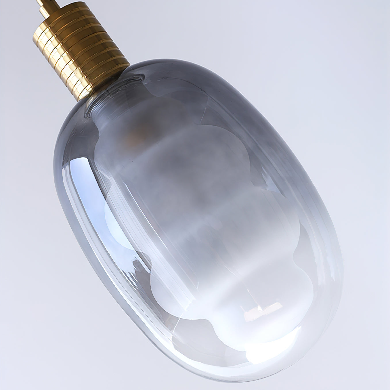 Niche Art Deco Glass Pendant Light