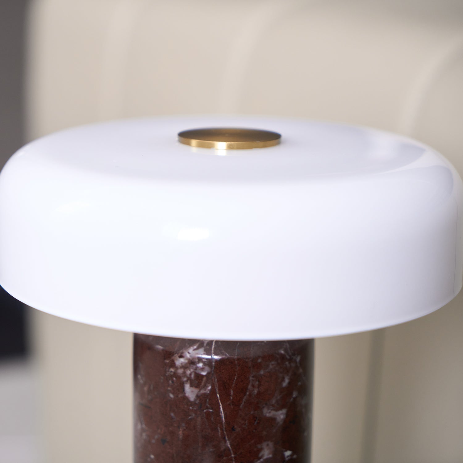 Lunara Marble Table Lamp - Blowlighting