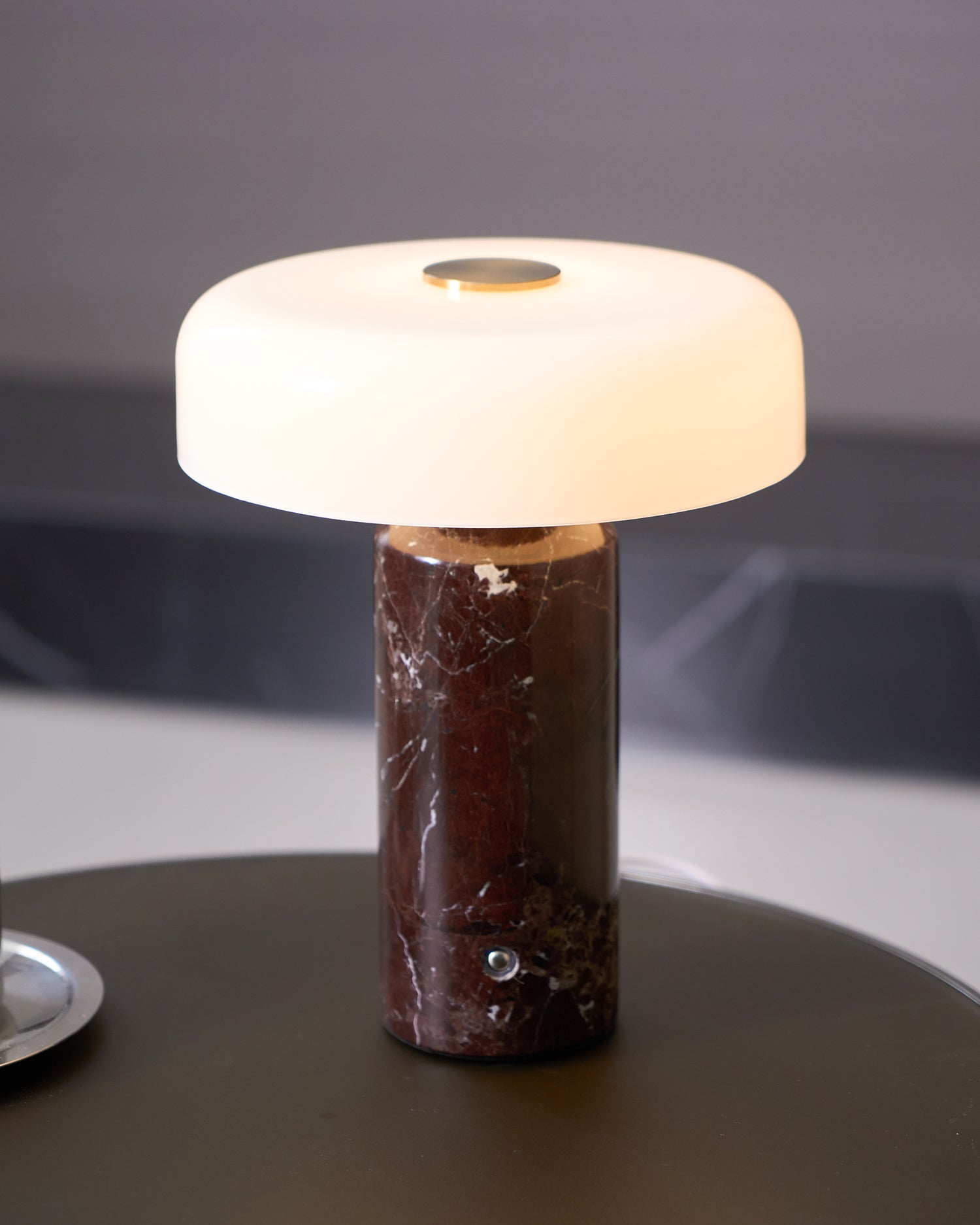 Lunara Marble Table Lamp - Blowlighting