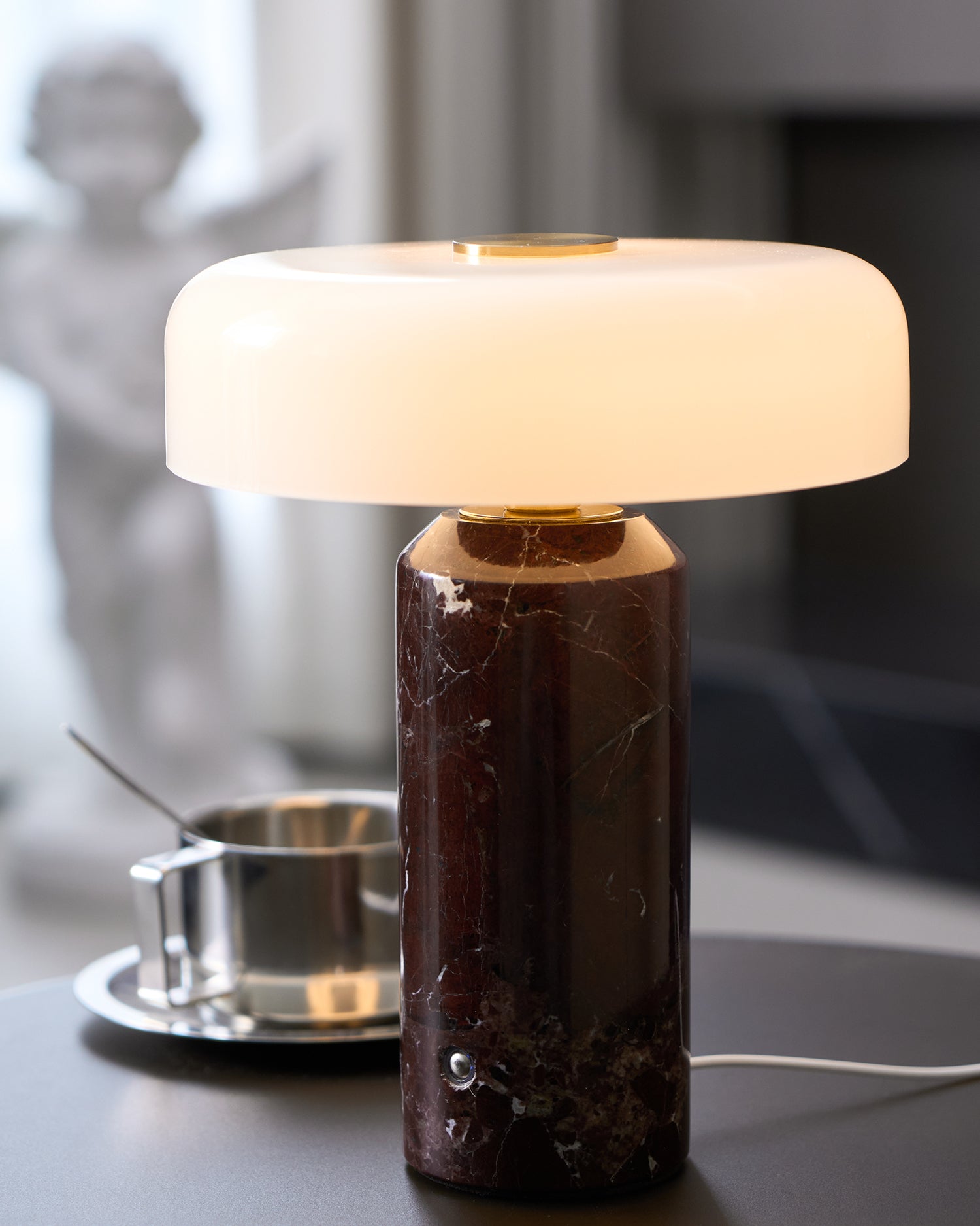 Lunara Marble Table Lamp - Blowlighting