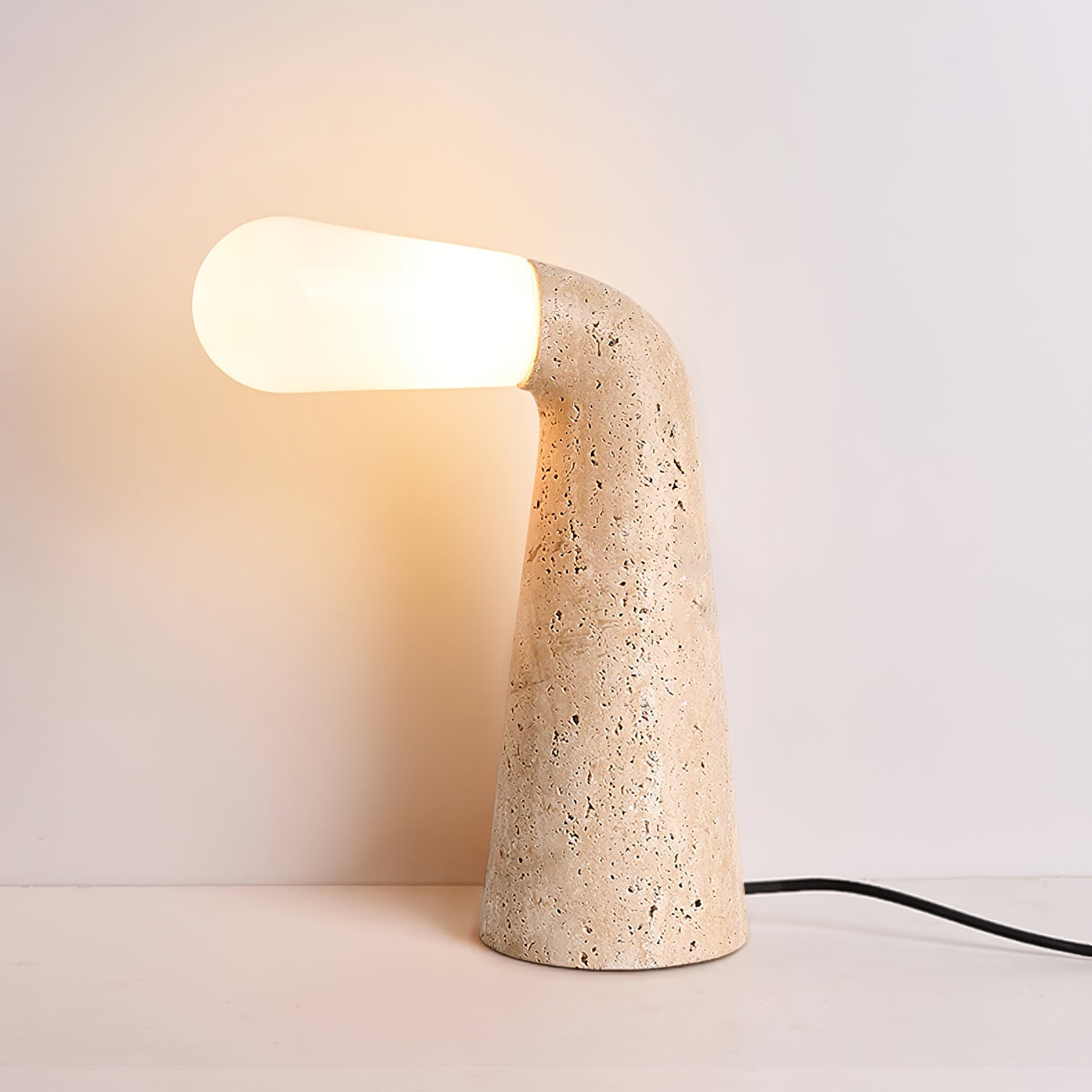 Cocare Travertine Table Lamp - Blowlighting