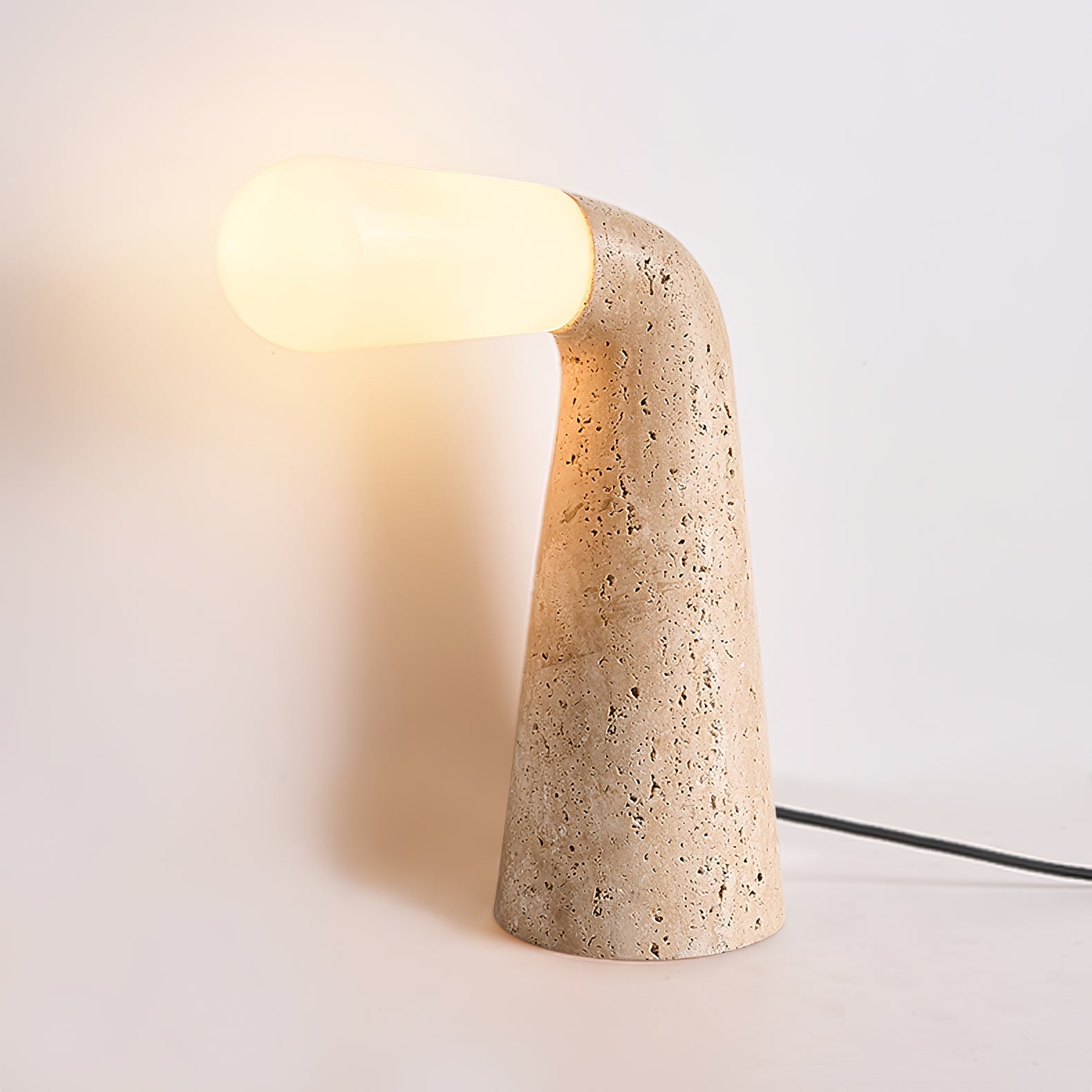 Cocare Travertine Table Lamp - Blowlighting