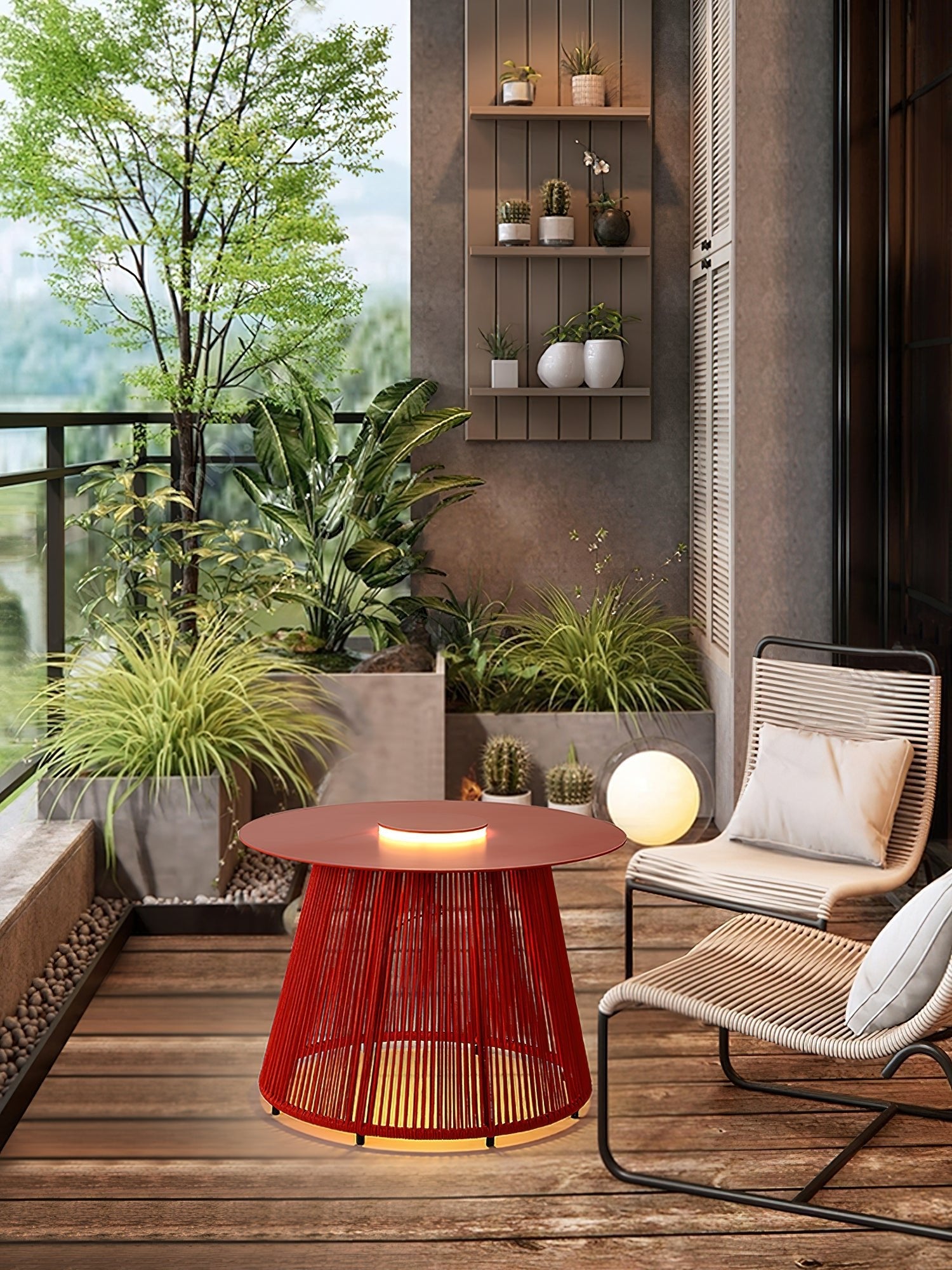 Nylonra Modern Nylon Table Lamp - Blowlighting