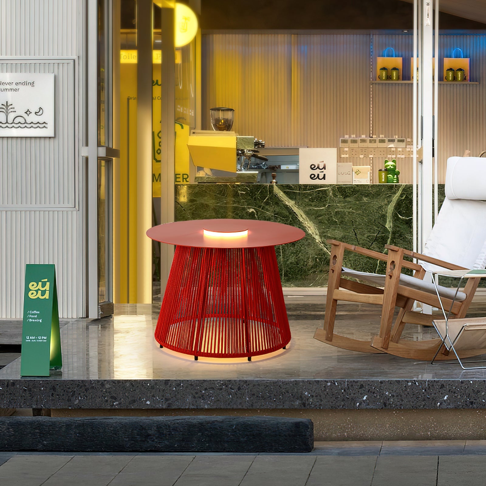 Nylonra Modern Nylon Table Lamp - Blowlighting