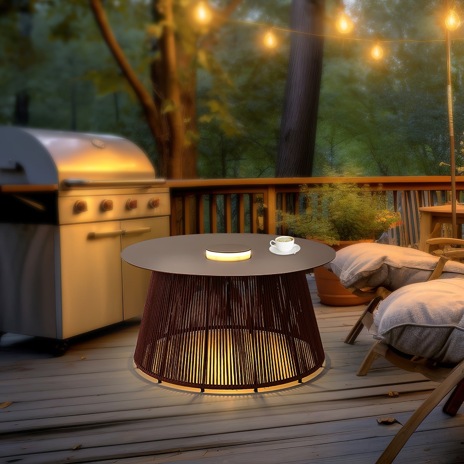 Nylonra Modern Nylon Table Lamp - Blowlighting