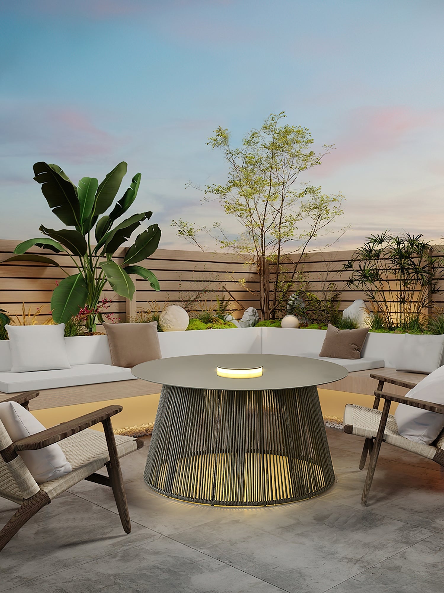 Nylonra Modern Nylon Table Lamp - Blowlighting