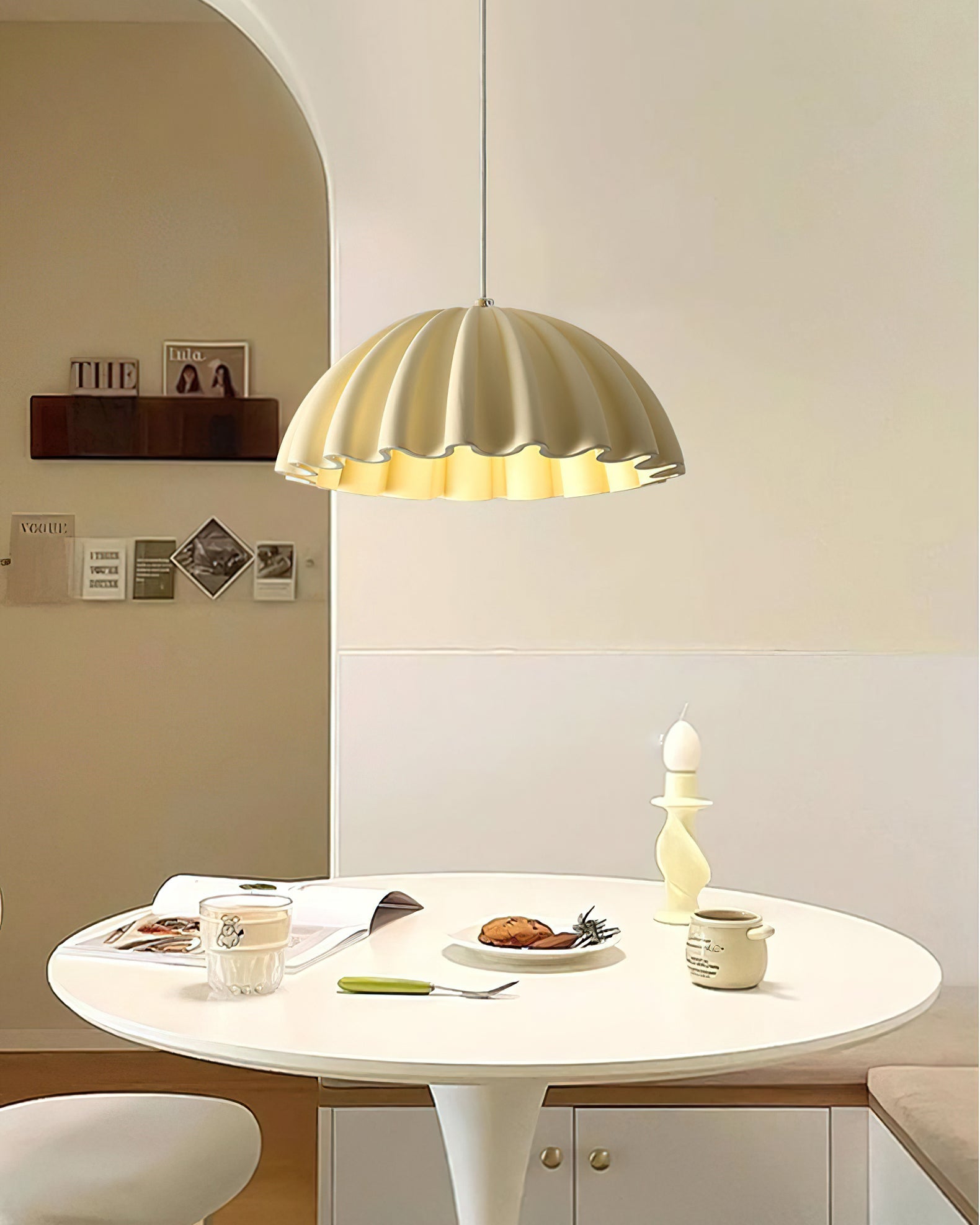 Nita Contemporary Resin Pendant Light