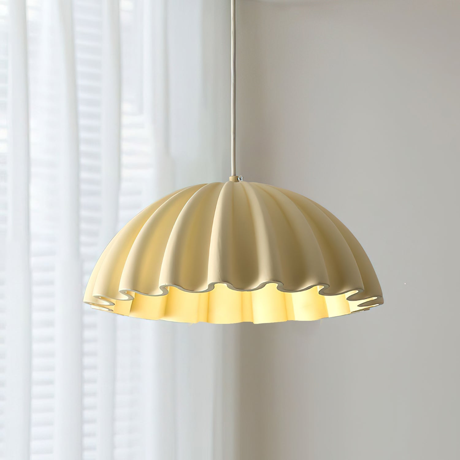 Nita Contemporary Resin Pendant Light