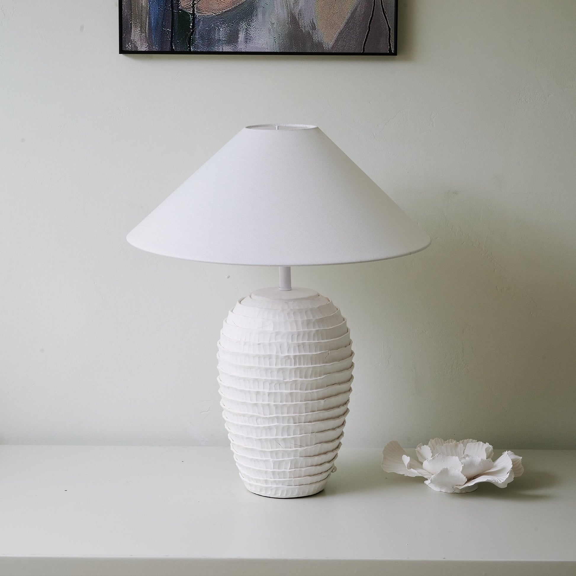 Nivara Ripple Table Lamp - Blowlighting