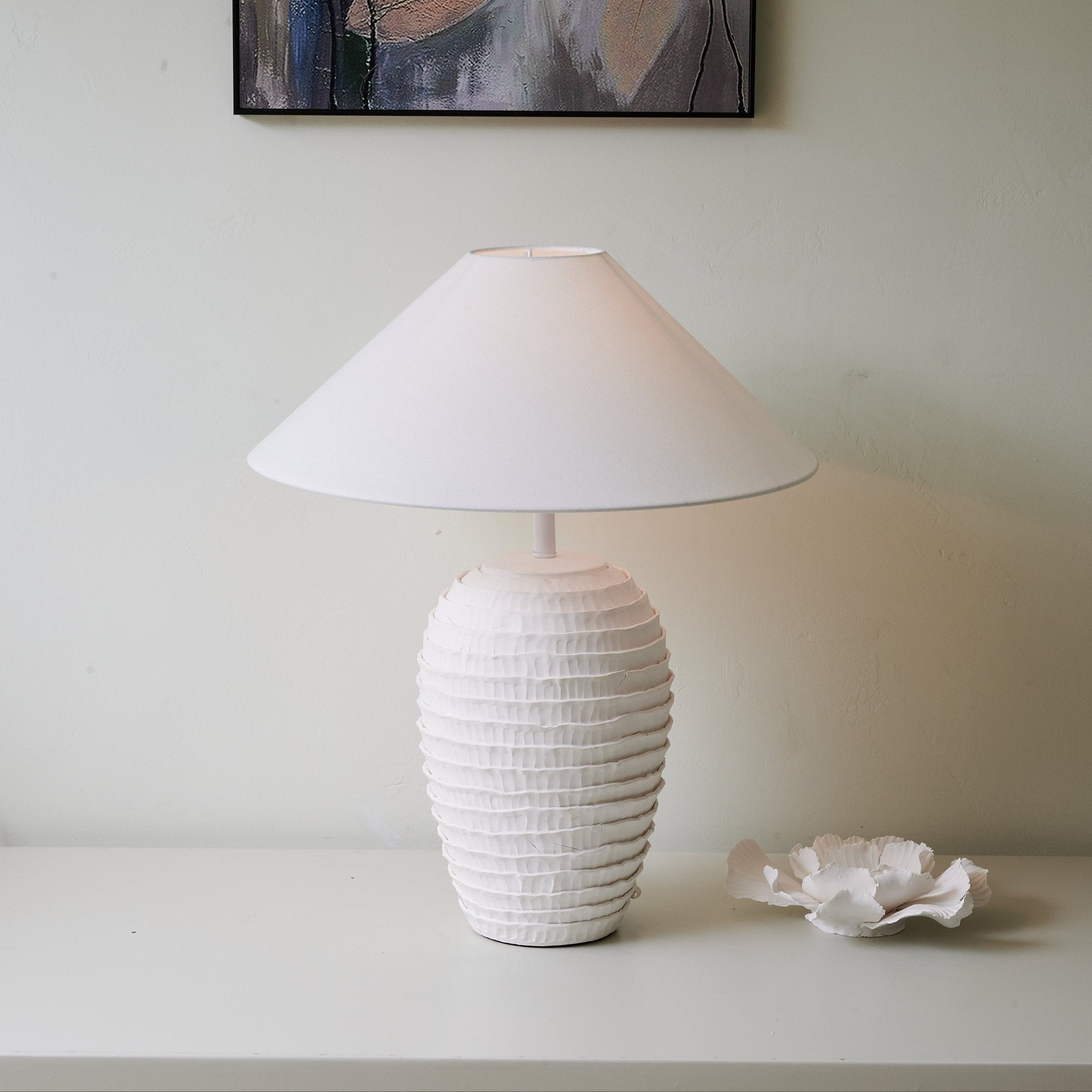 Nivara Ripple Table Lamp - Blowlighting