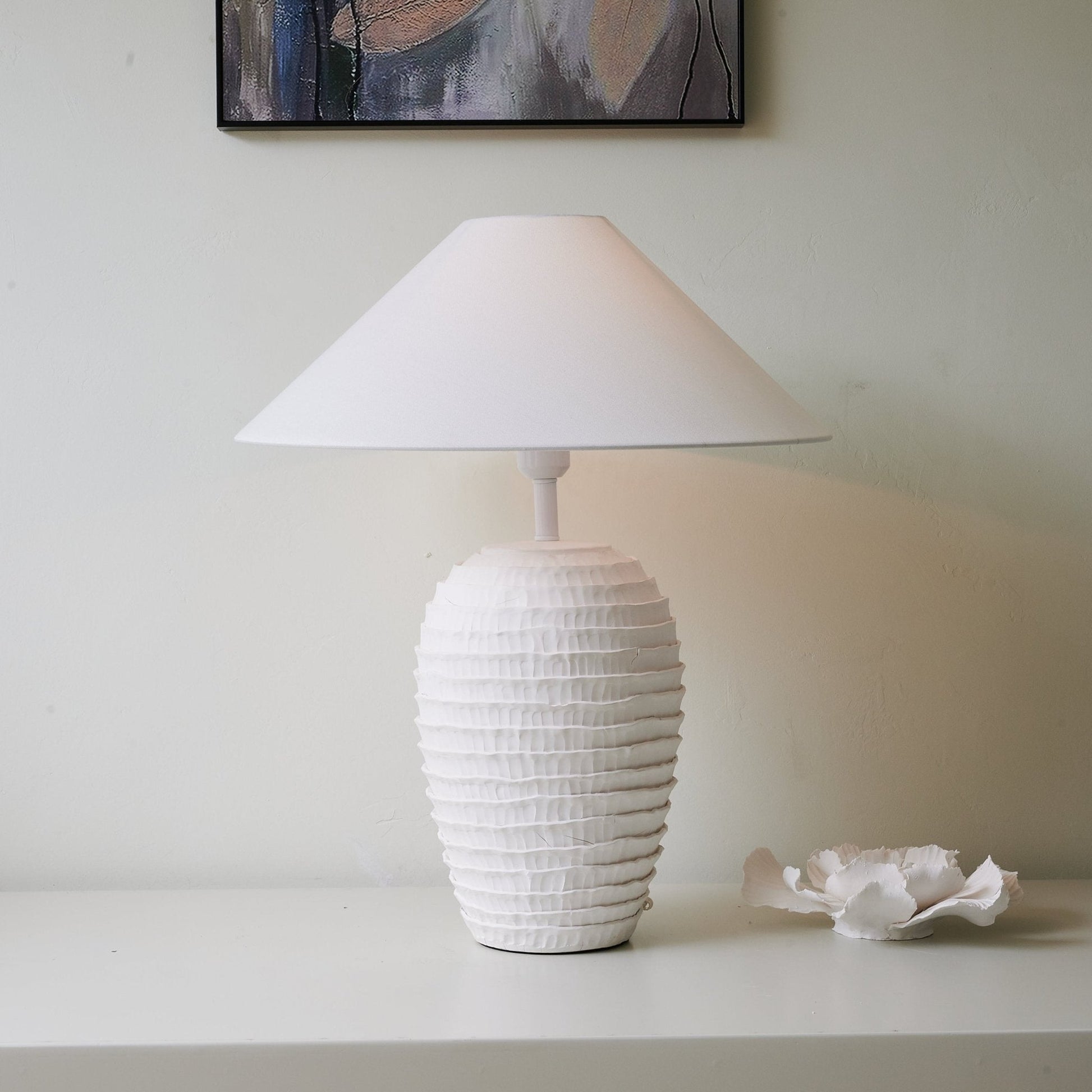 Nivara Ripple Table Lamp - Blowlighting