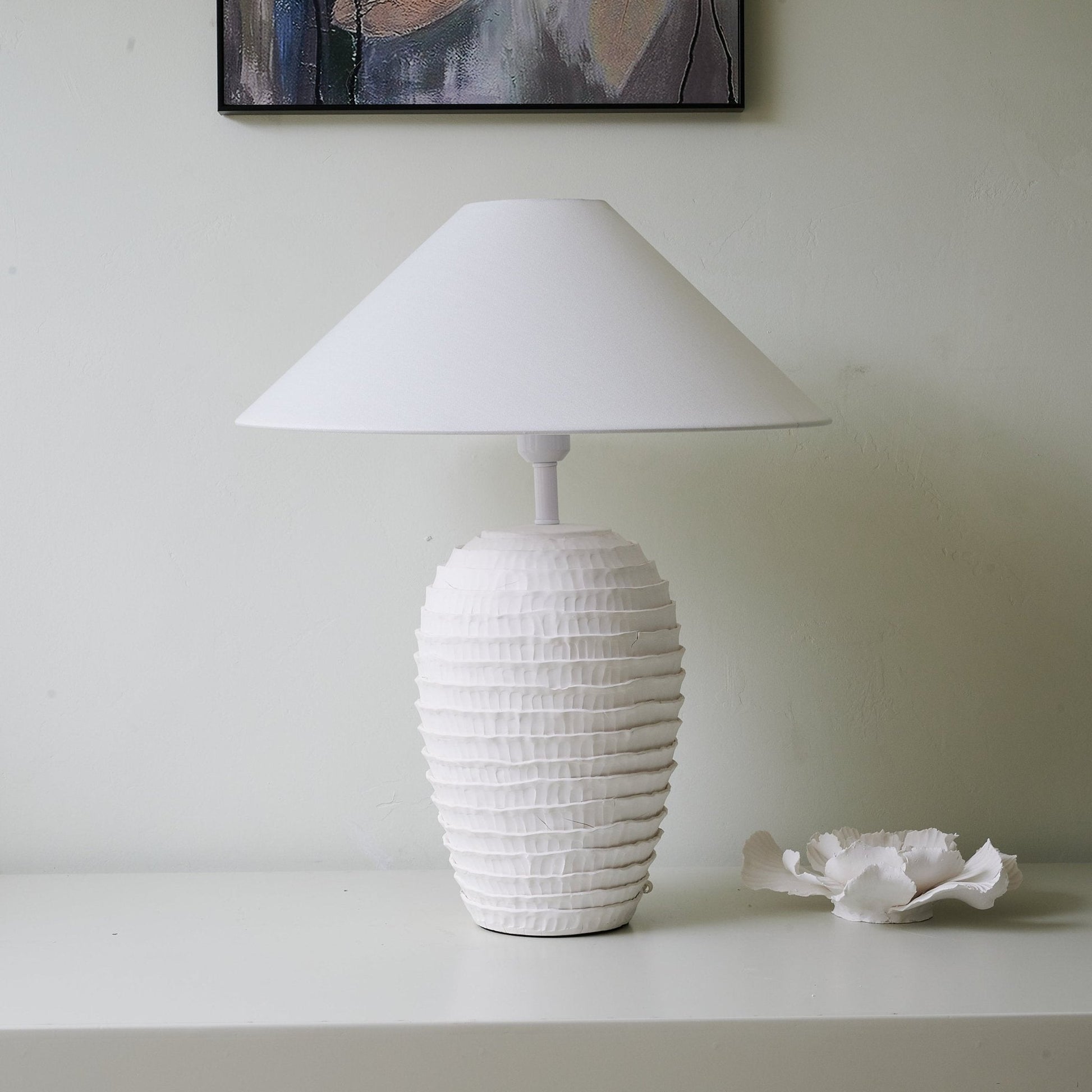 Nivara Ripple Table Lamp - Blowlighting