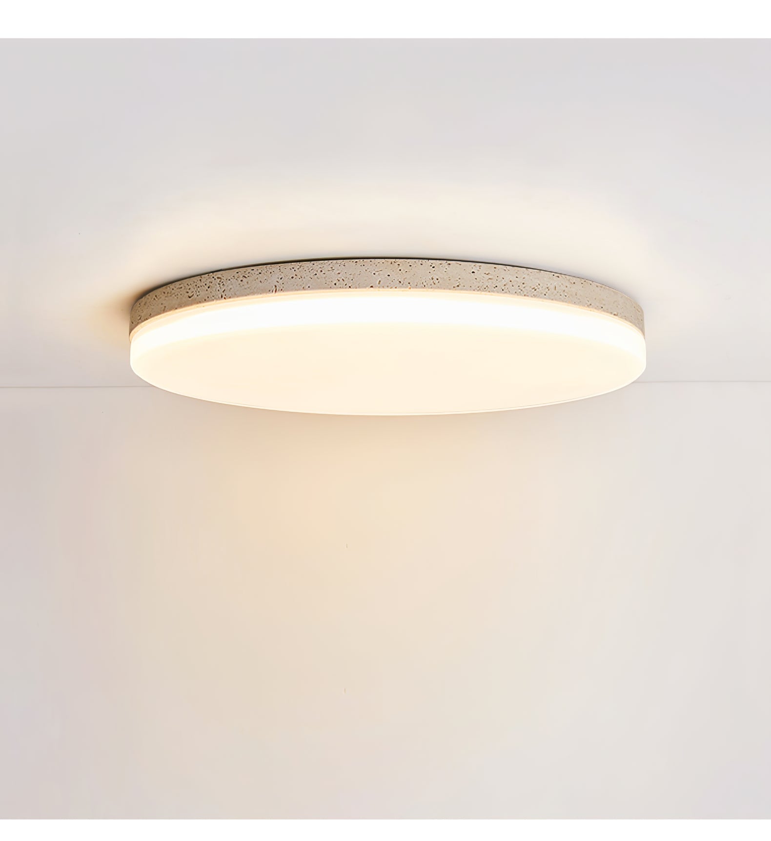Orla Travertine Ceiling Light - Blowlighting
