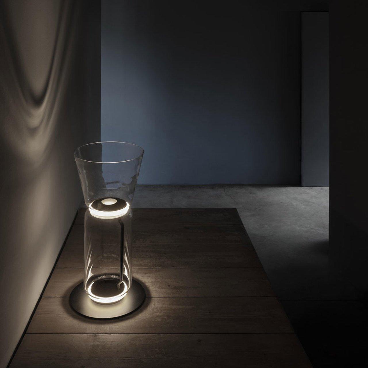 Bamboo Glass Floor Lamp - Blowlighting