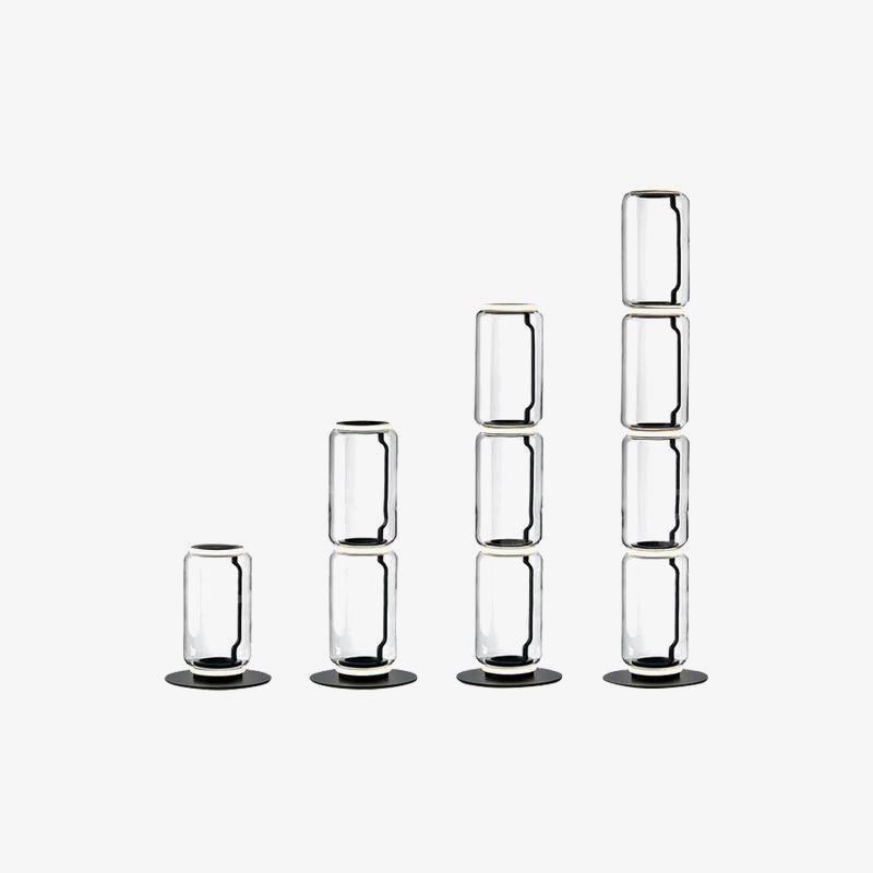 Bamboo Glass Floor Lamp - Blowlighting