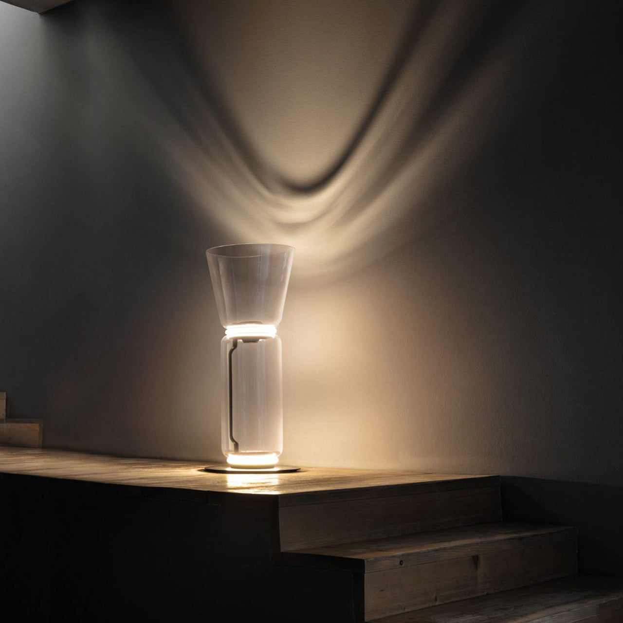 Bamboo Glass Floor Lamp - Blowlighting