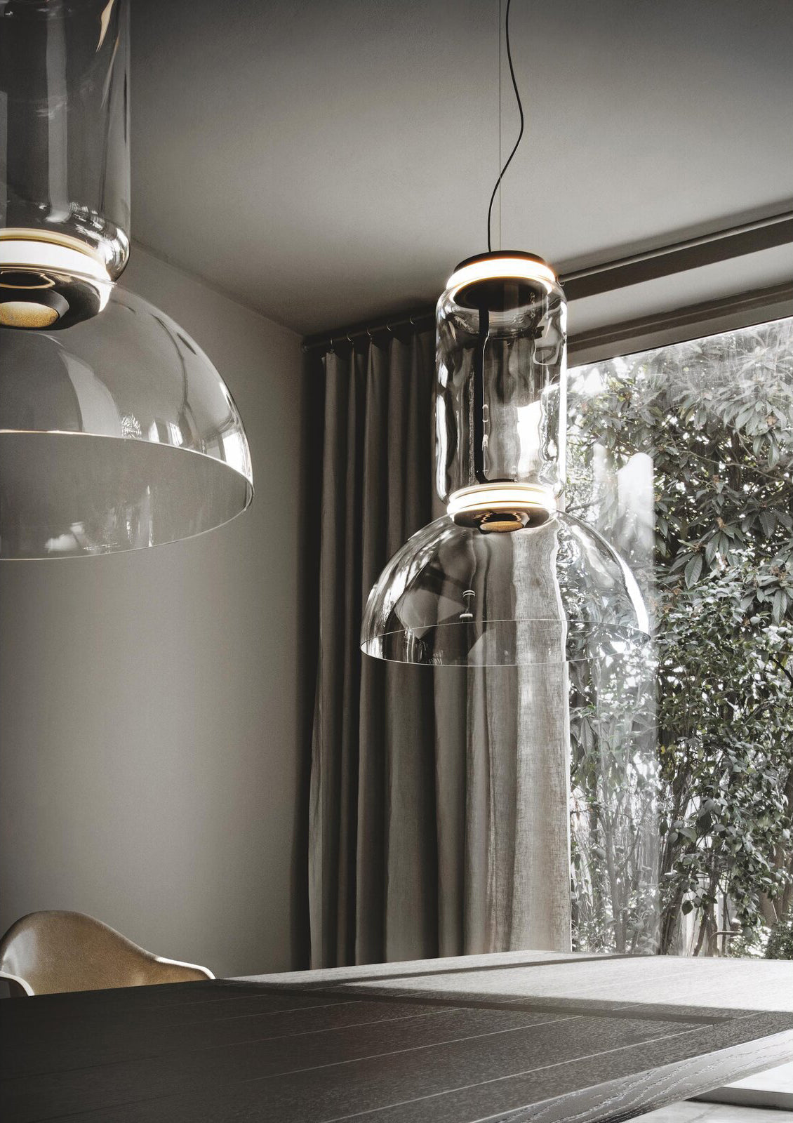 Cylindrical LED Pendant Light - Blowlighting