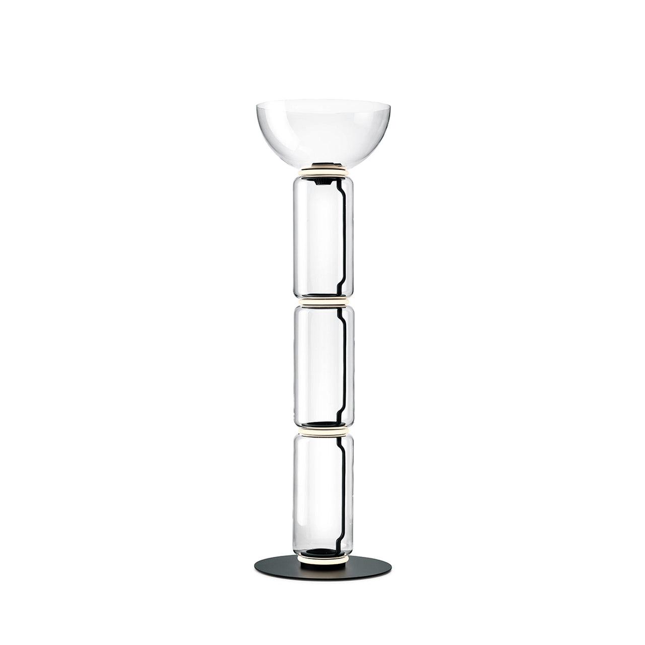Bamboo Glass Floor Lamp - Blowlighting