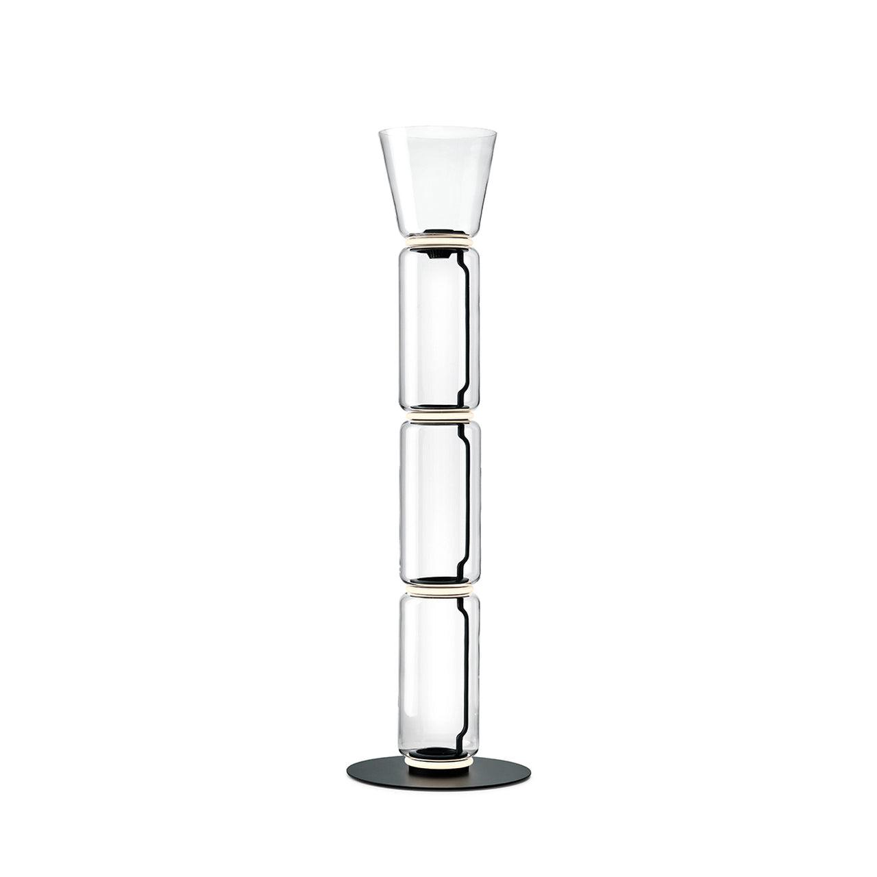 Bamboo Glass Floor Lamp - Blowlighting