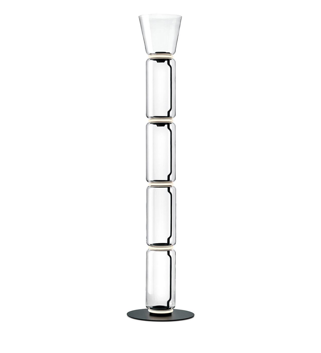 Bamboo Glass Floor Lamp - Blowlighting