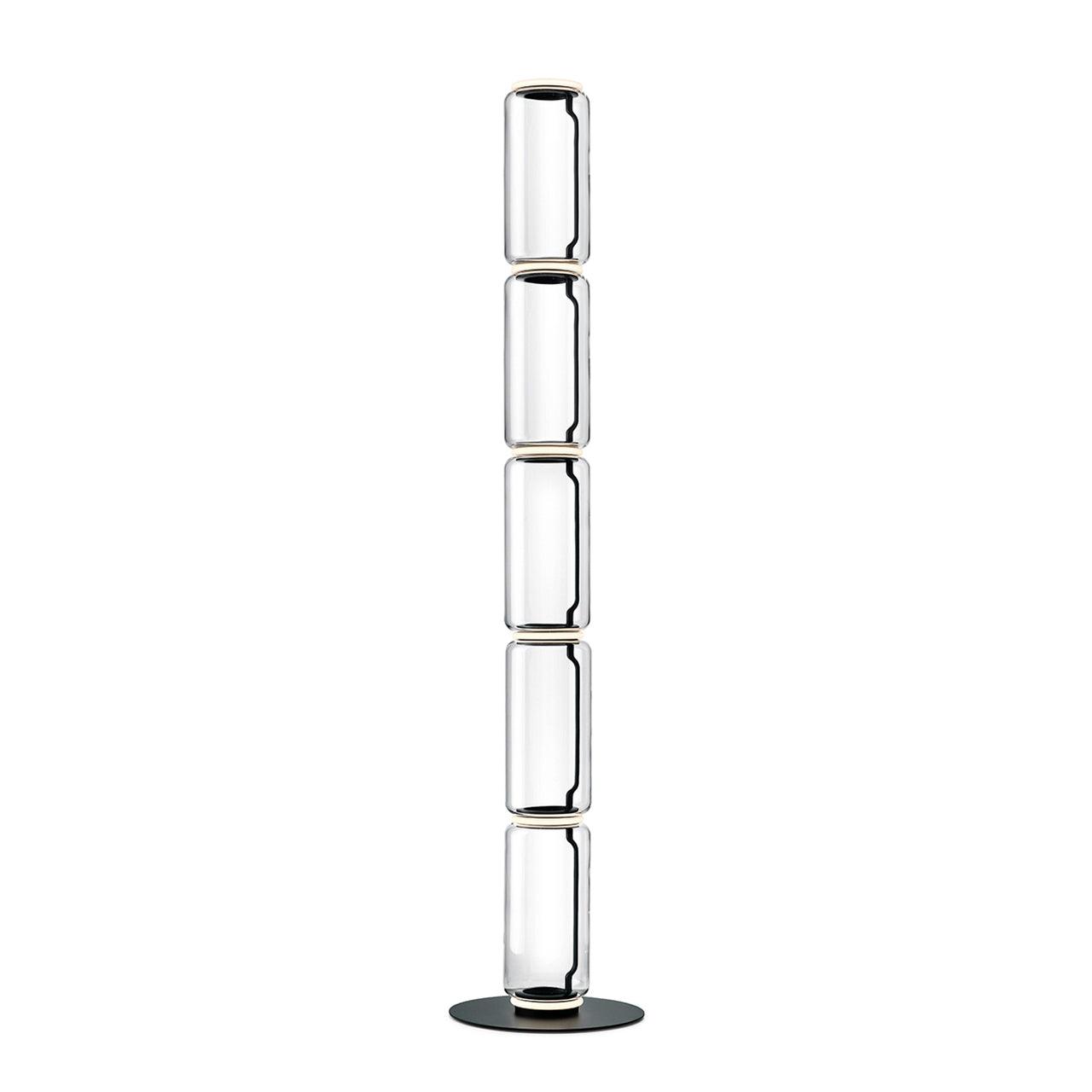 Bamboo Glass Floor Lamp - Blowlighting