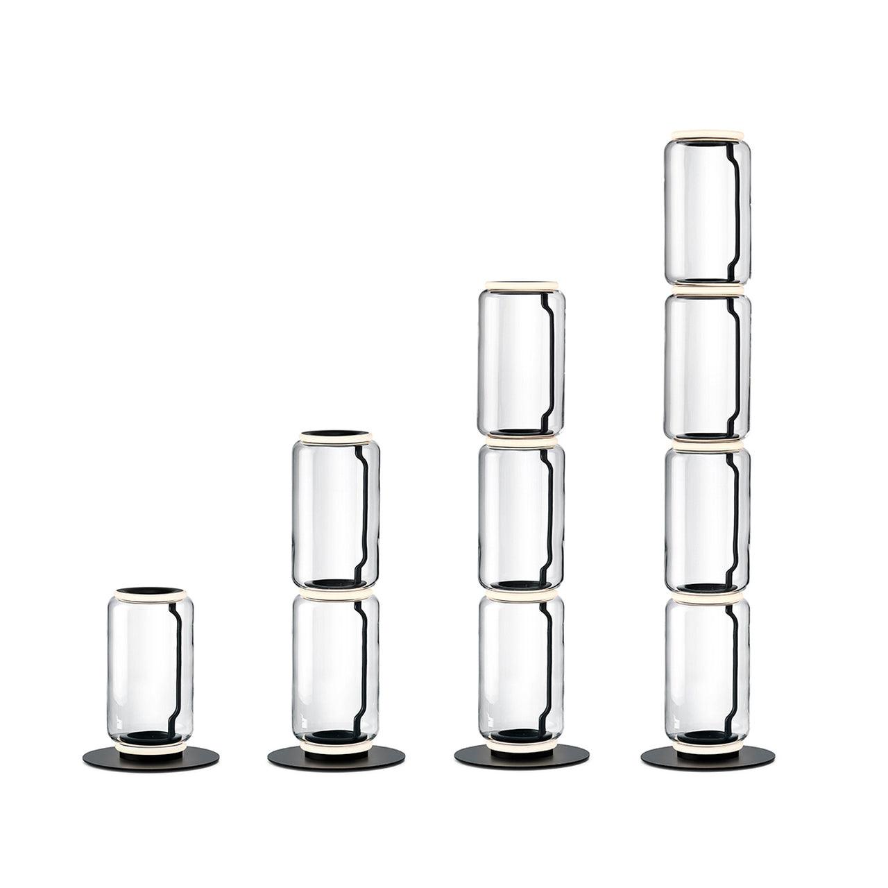 Bamboo Glass Floor Lamp - Blowlighting