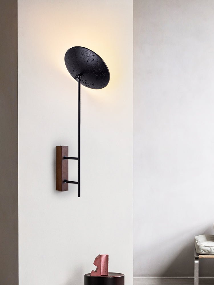 Noctara Black Travertine Wall Lamp - Vakkerlight