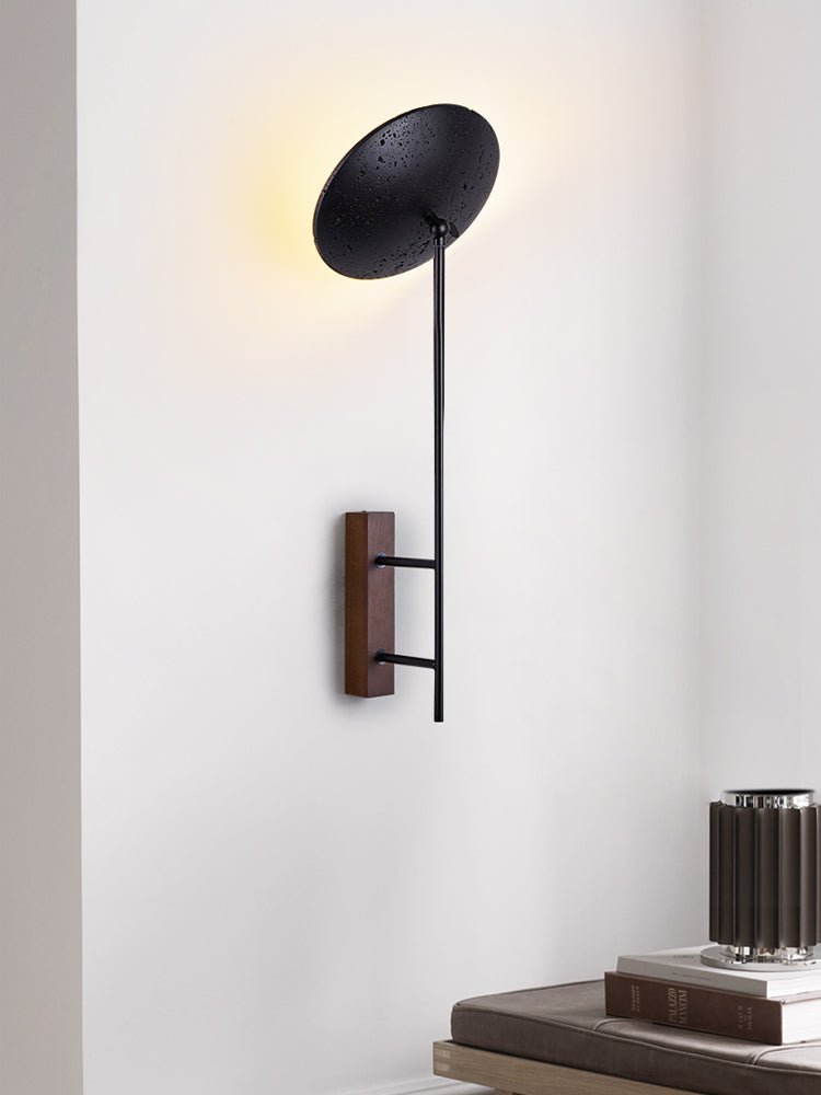 Noctara Black Travertine Wall Lamp - Vakkerlight
