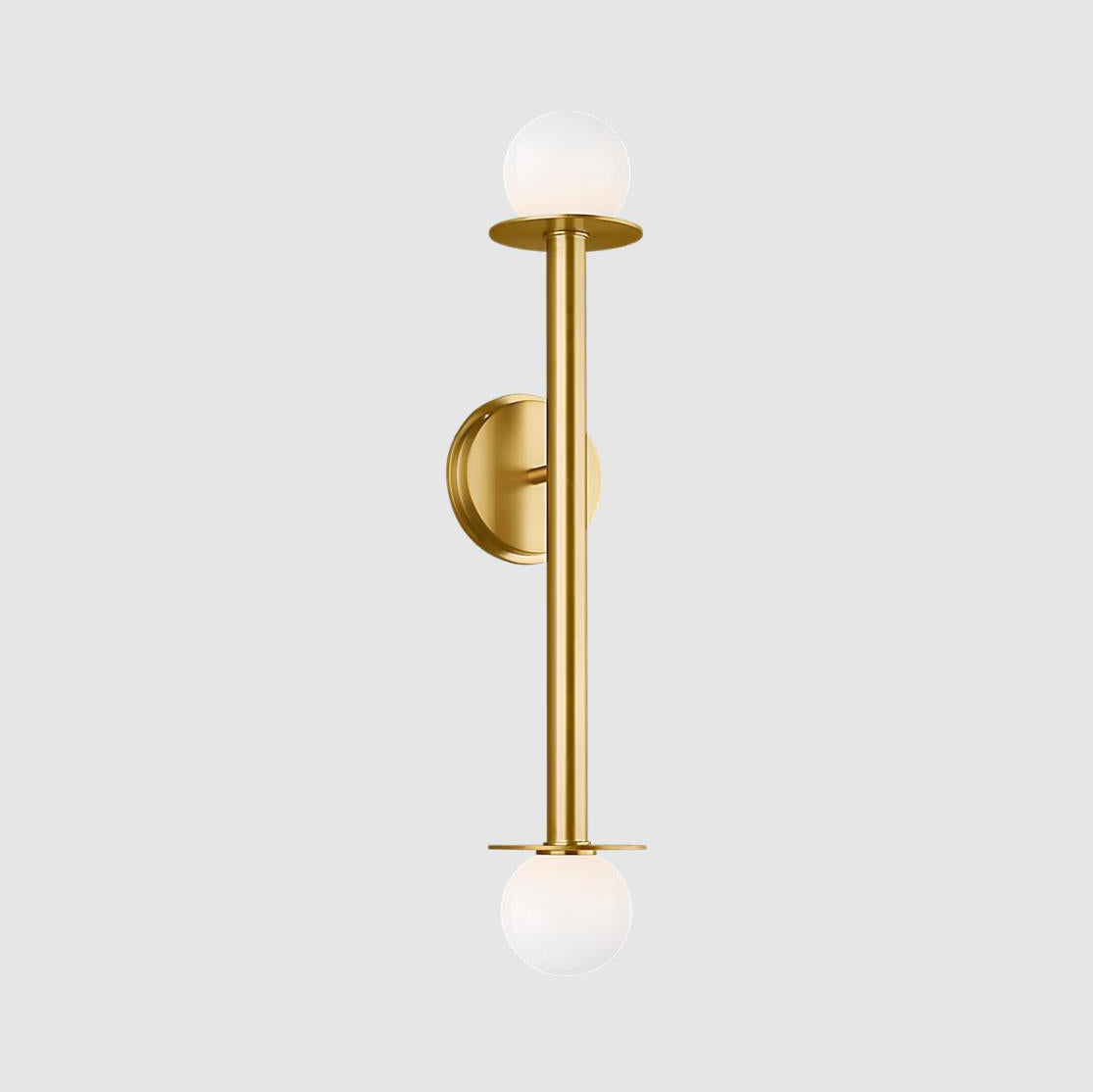 Nodes Minimalist Metal Double Wall Light