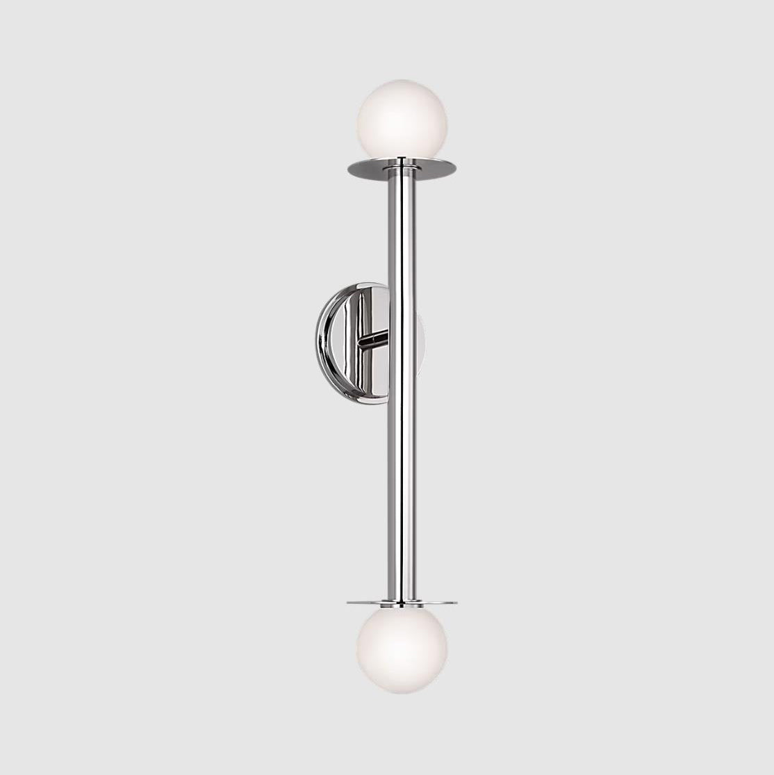 Nodes Minimalist Metal Double Wall Light