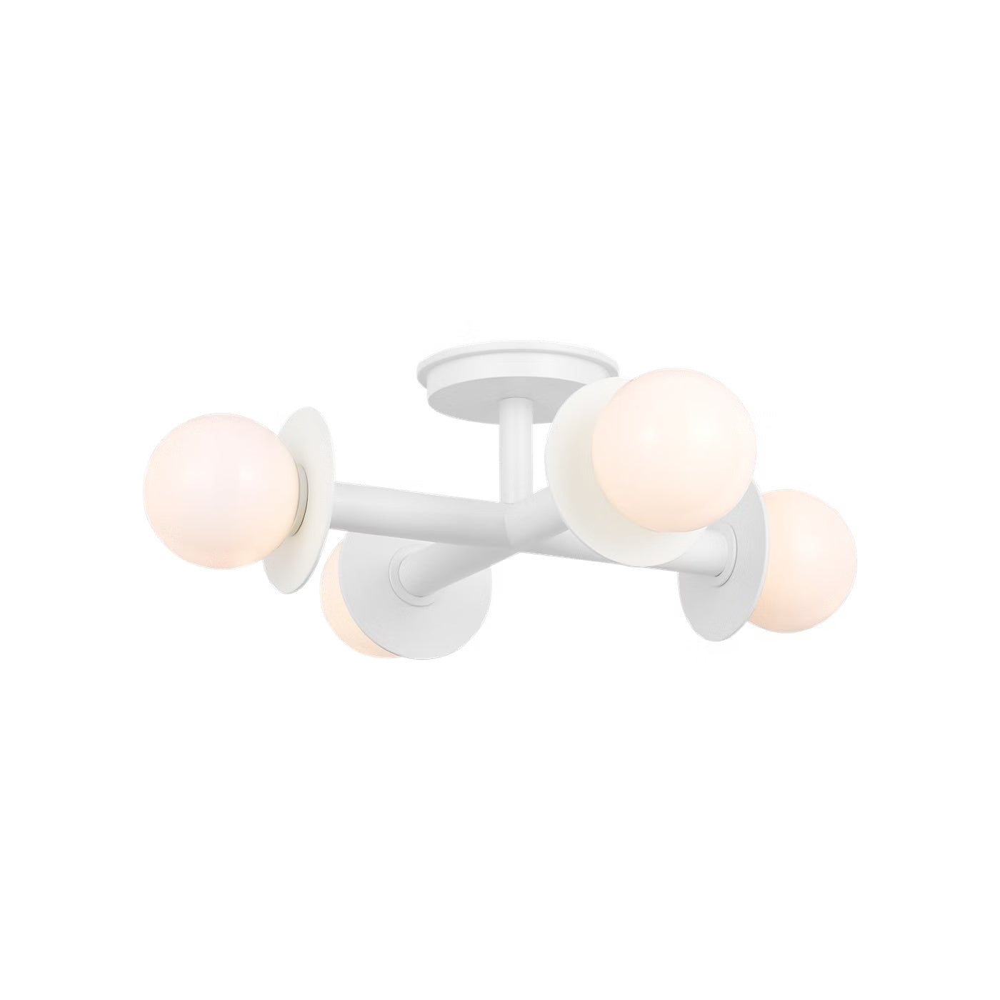 Crossing Modern Brass Ceiling Lamp