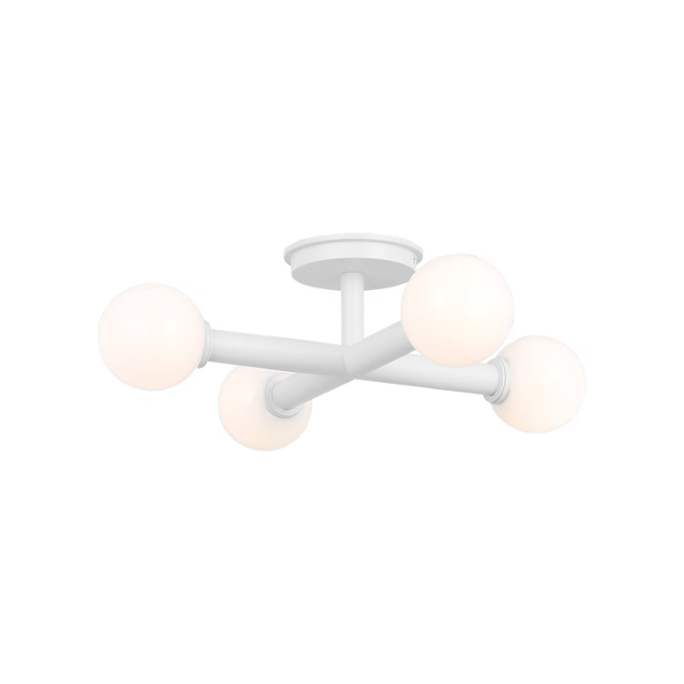 Crossing Modern Brass Ceiling Lamp