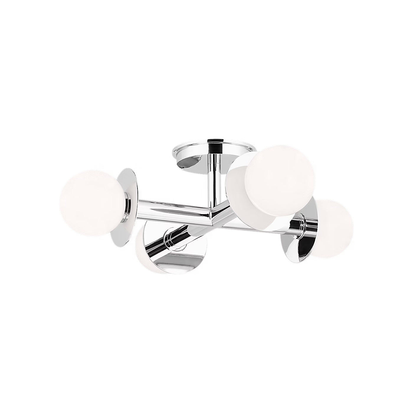 Crossing Modern Brass Ceiling Lamp