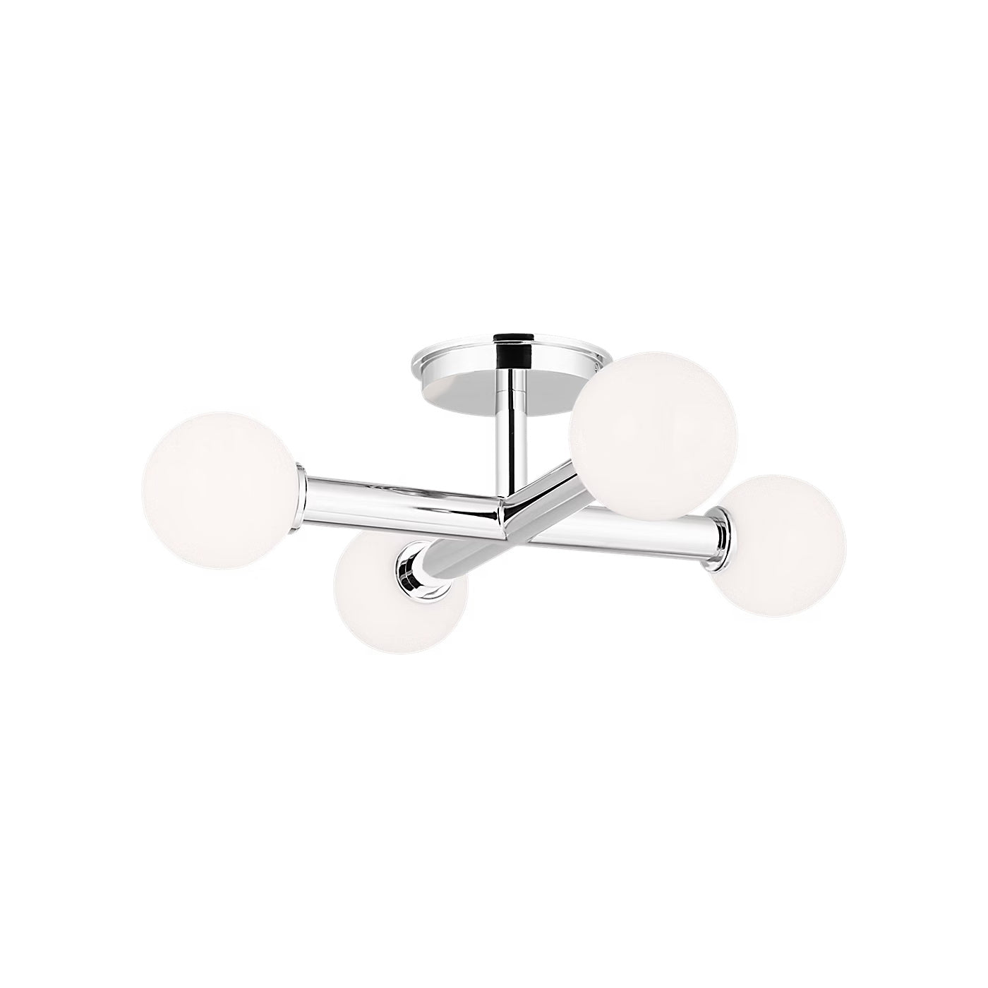 Crossing Modern Brass Ceiling Lamp