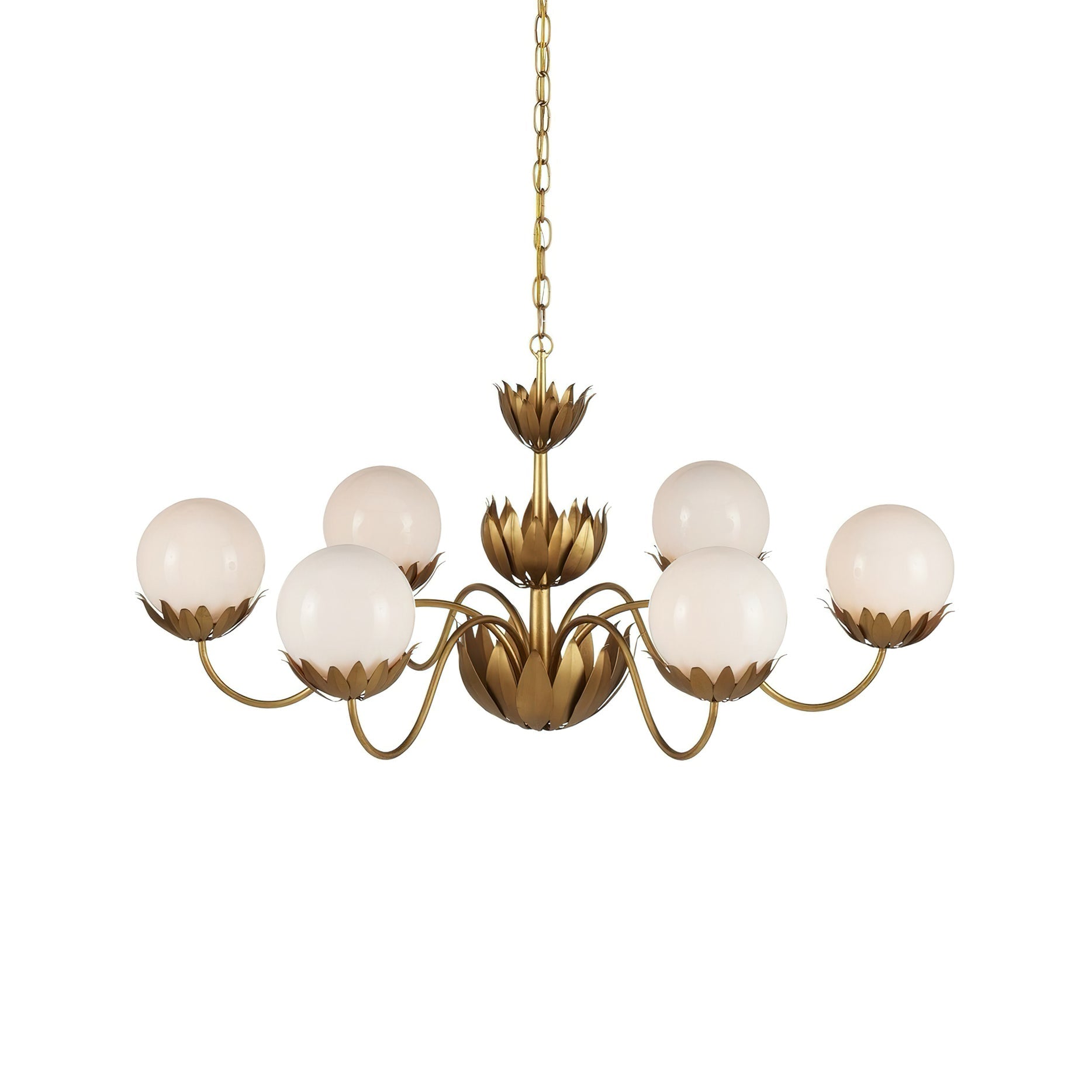 Noemie Vintage Glass Chandelier