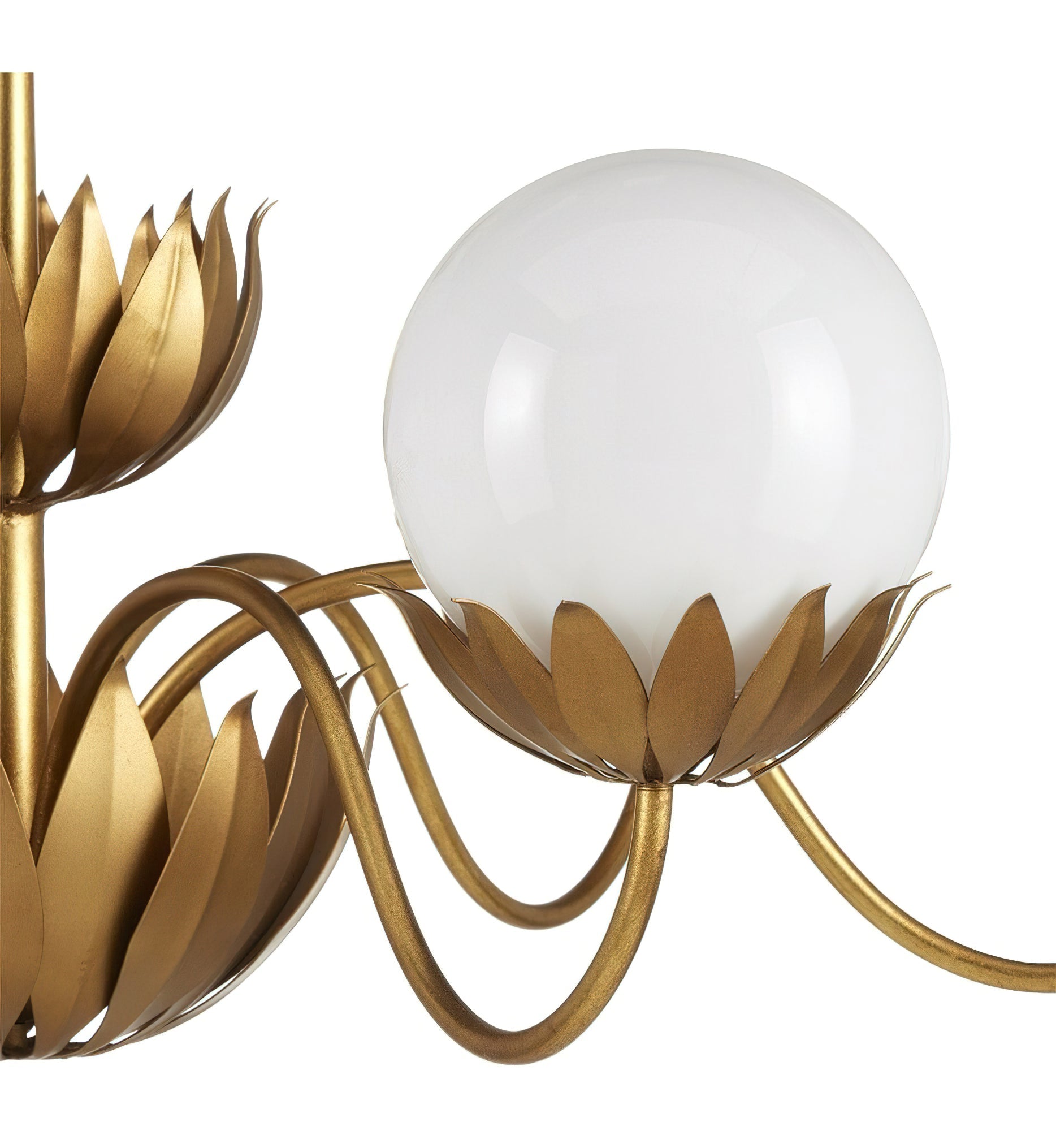 Noemie Vintage Glass Chandelier