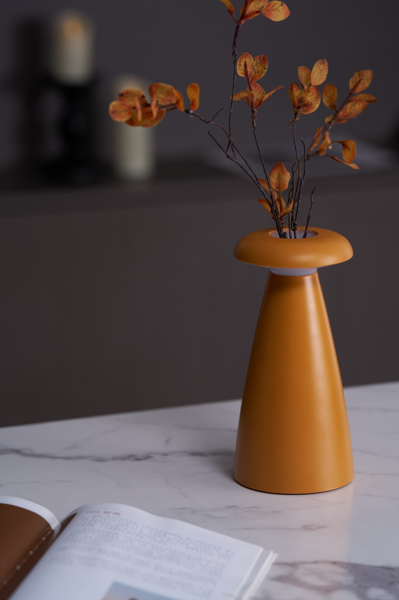 Noko Mushroom Rechargeable Table Lamp - Blowlighting