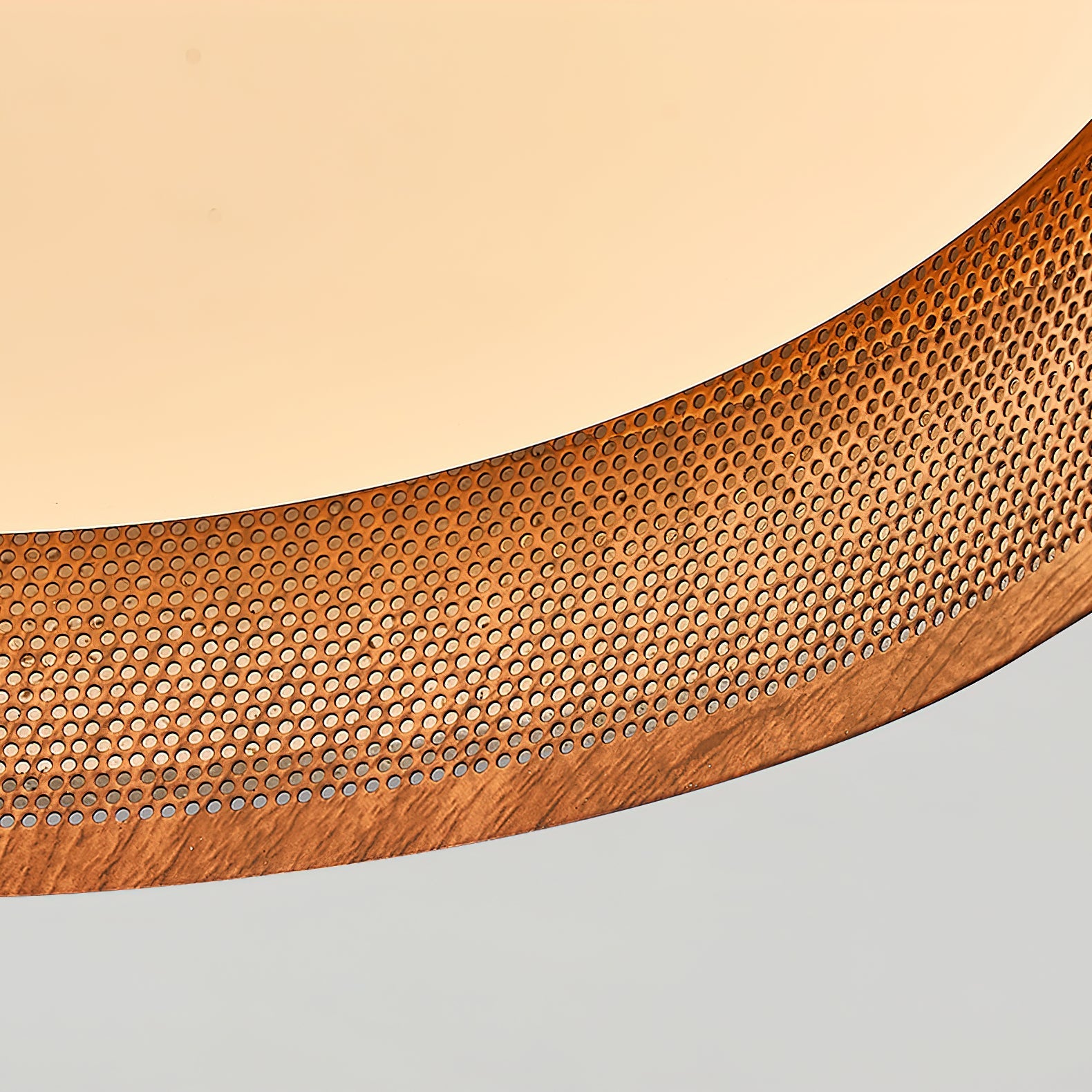 Nolan Modern Travertine Ceiling Light