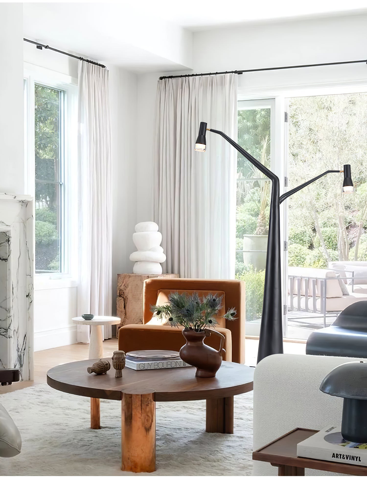 Lylirarae Branch-like Black Metal Floor Lamp - Blowlighting