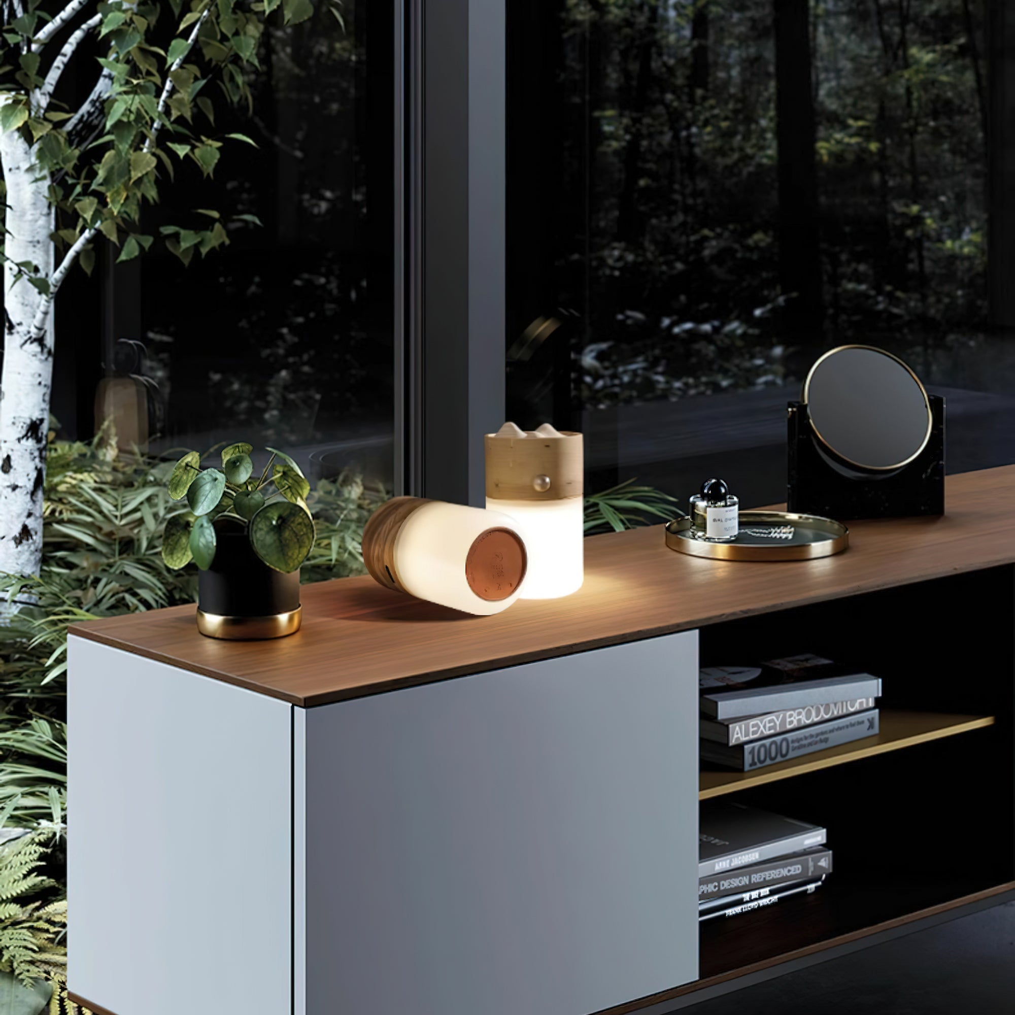Nomad Lantern Table Lamp - Blowlighting