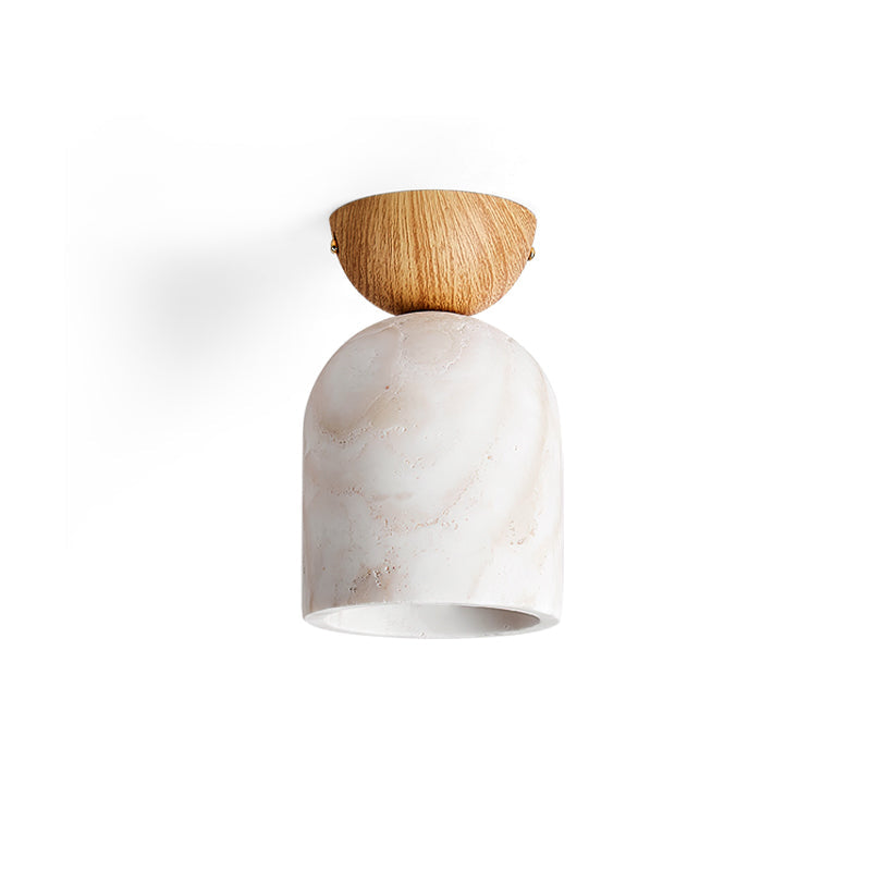 Noncu Minimalist Travertine Ceiling Light