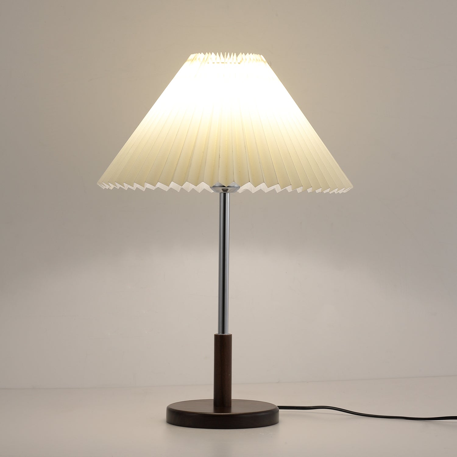 Grace Modern Wood Table Lamp - Blowlighting